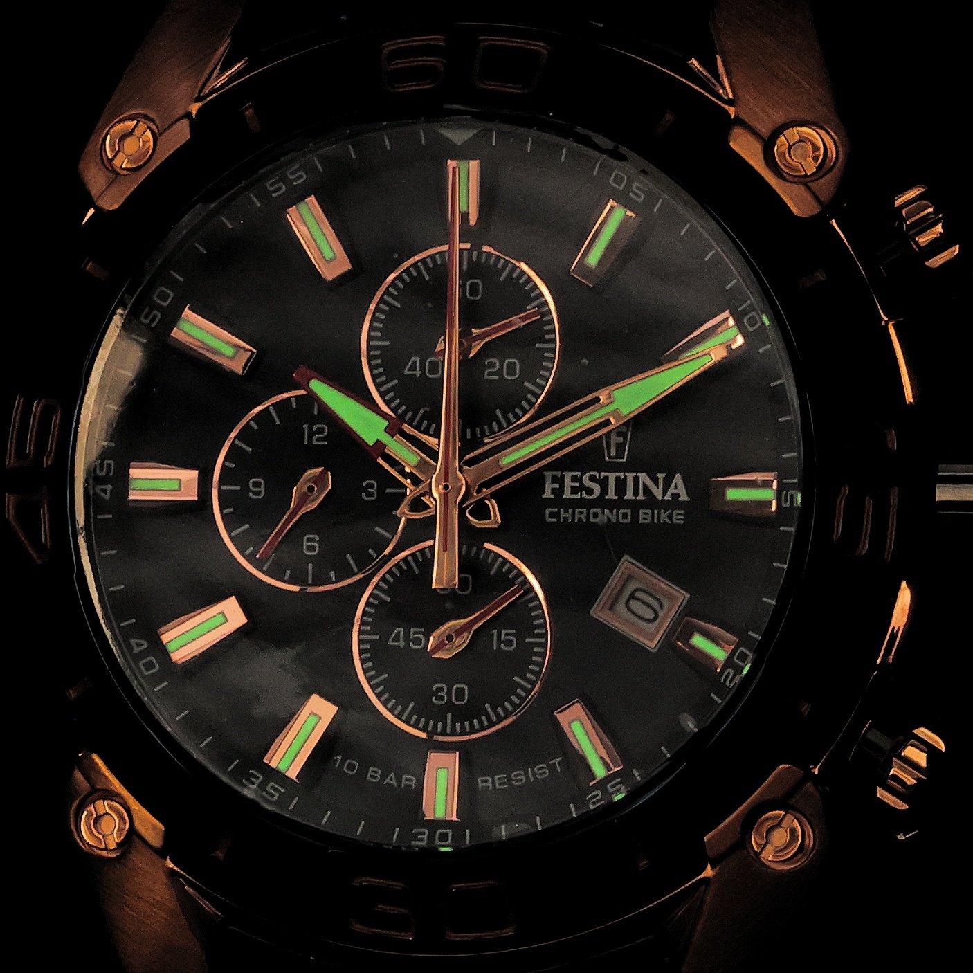 Festina F20711-1 zegarek niebieski sportowy Sport bransoleta
