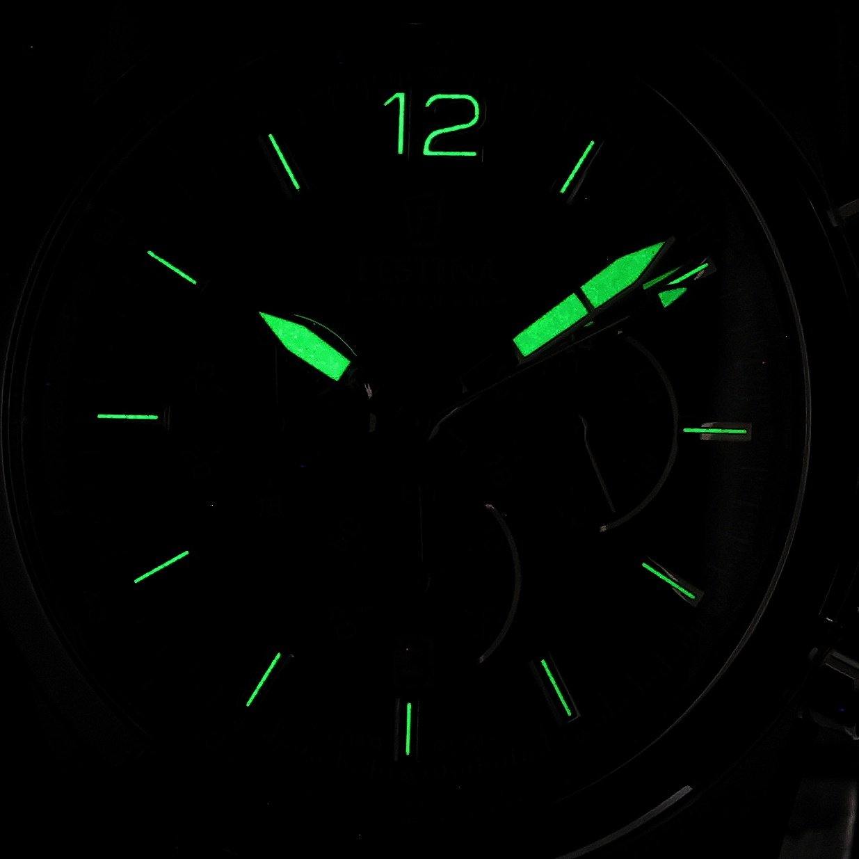 Festina F20742-6 zegarek srebrny klasyczny Timeless Chronograph bransoleta - miniatura 5