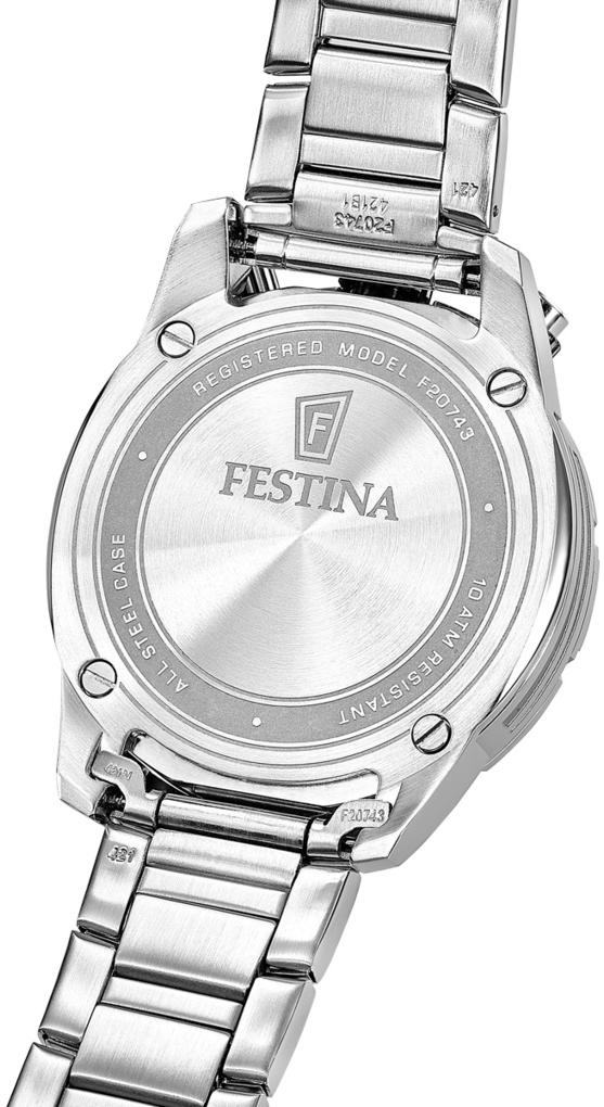 Festina F20743-1 Festina zegarek męski sportowy mineralne