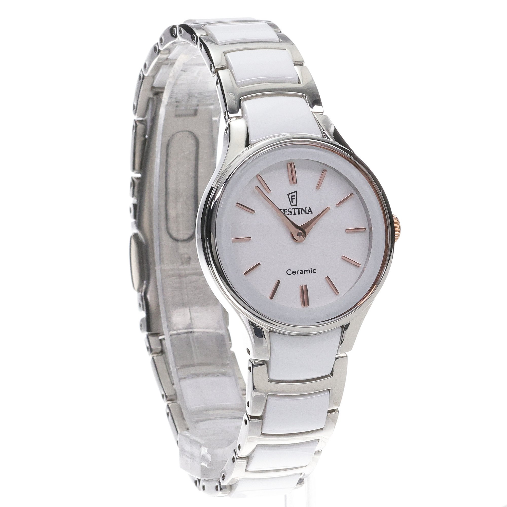 Festina F20752-1 damski zegarek Ceramic bransoleta