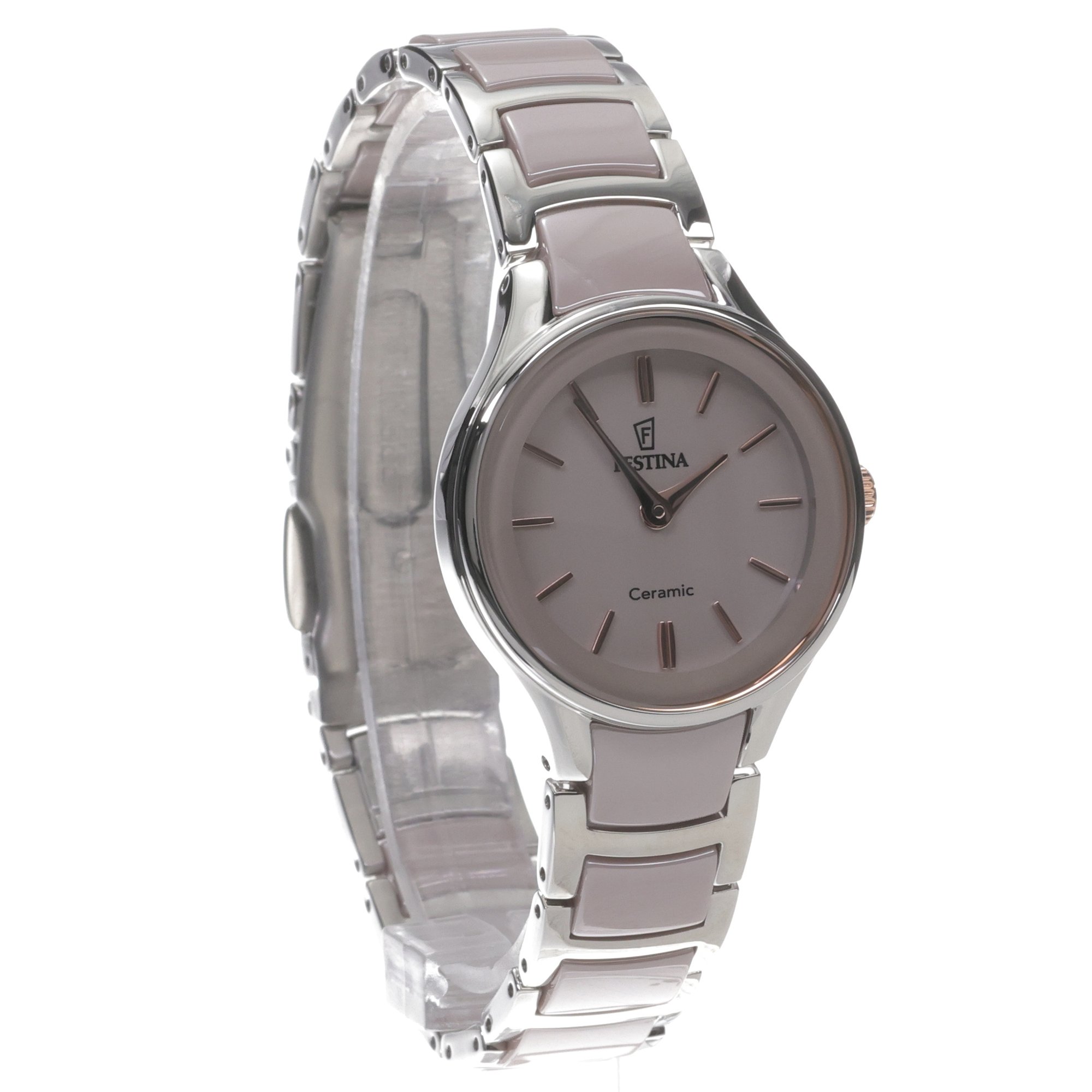 Festina F20752-2 damski zegarek Ceramic bransoleta