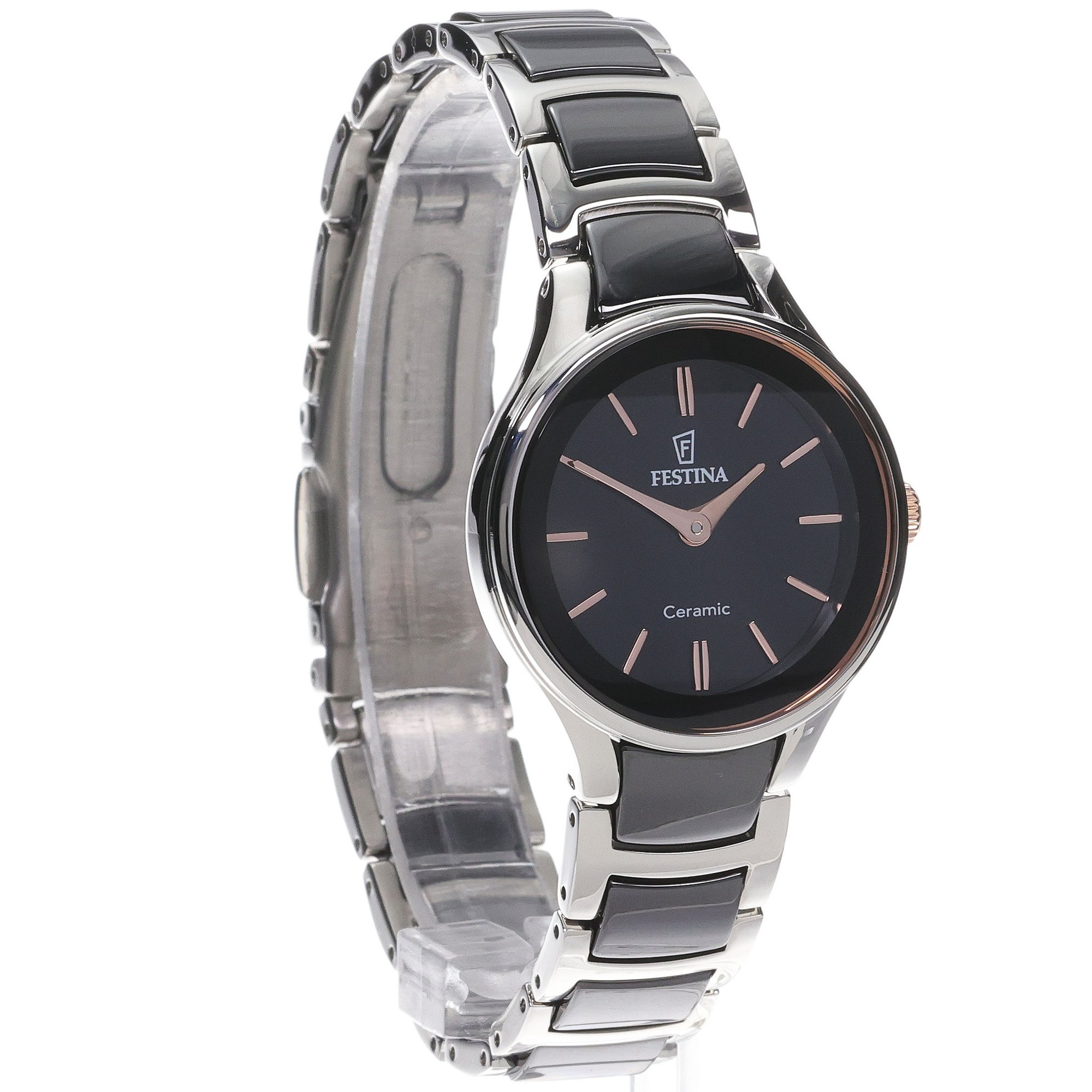 Festina F20752-7 damski zegarek Ceramic bransoleta