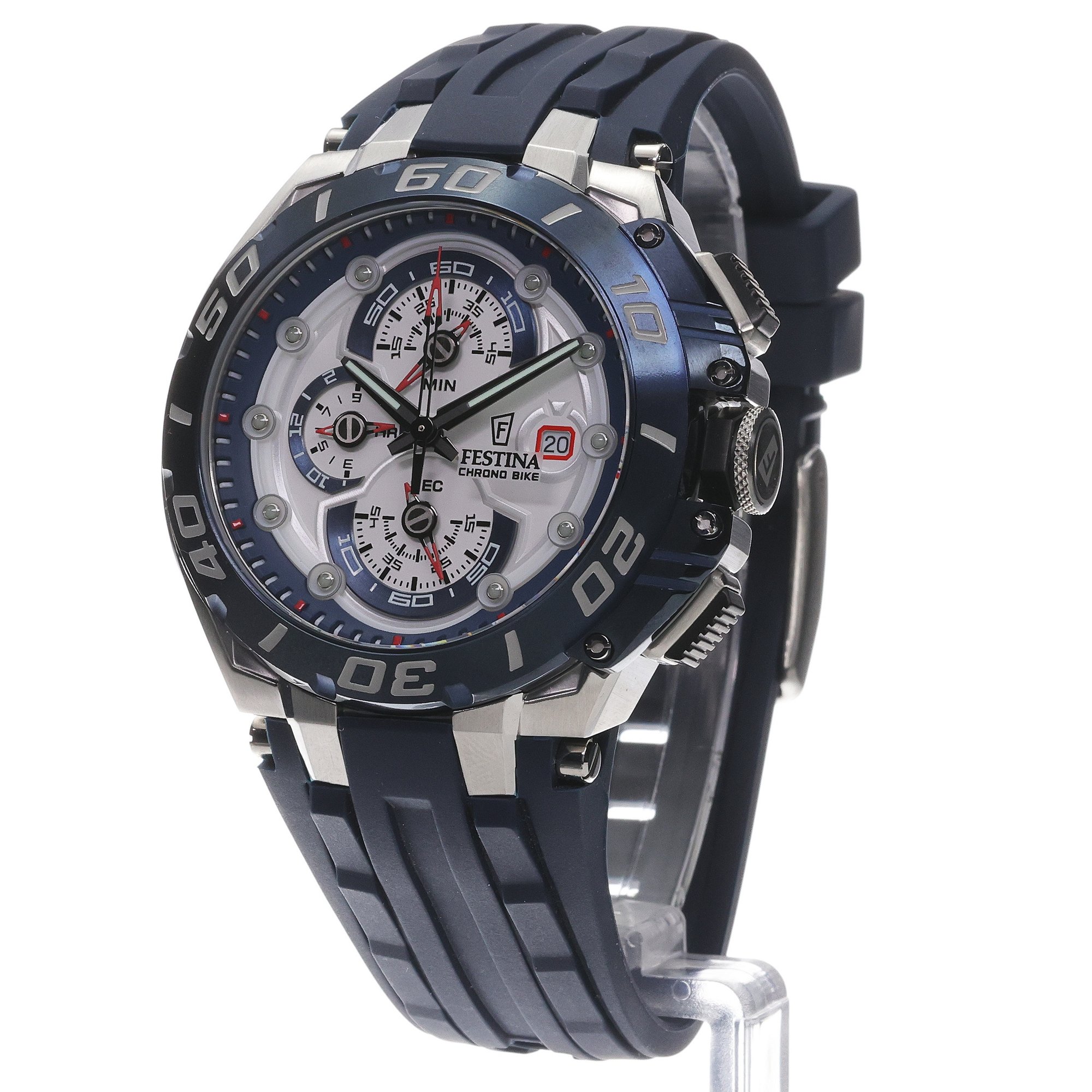Festina F20755-1 Chrono Bike Chrono Bike 2026 zegarek męski sportowy szafirowe
