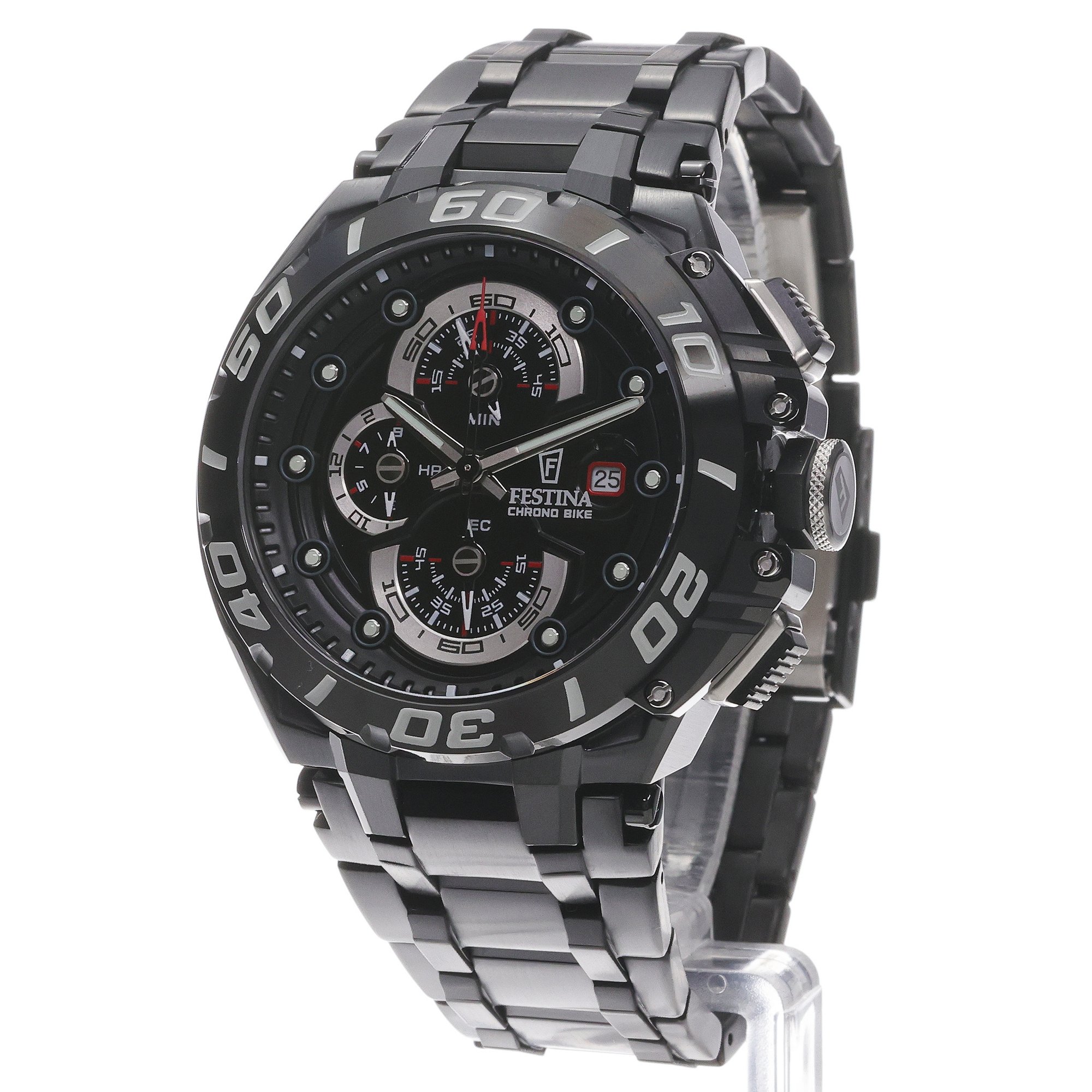 Festina F20756-1 Chrono Bike 2026 Special Edition Chrono Bike sportowy zegarek czarny - miniatura 2