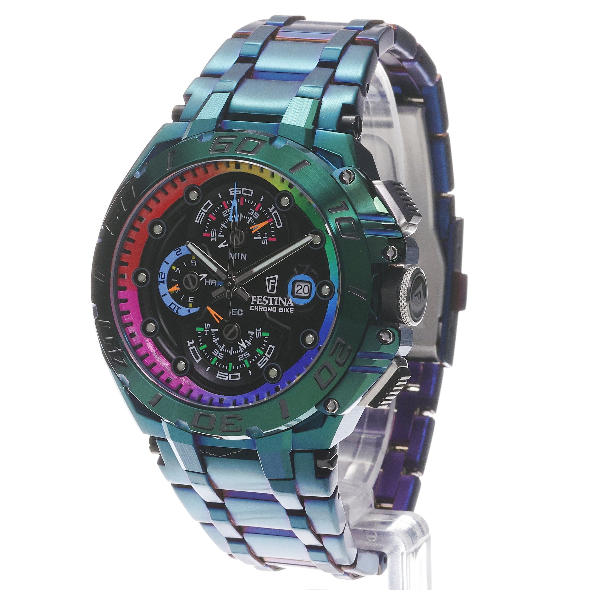Festina F20760-1 Chrono Bike Chrono Bike 2026 Special Edition zegarek męski sportowy szafirowe