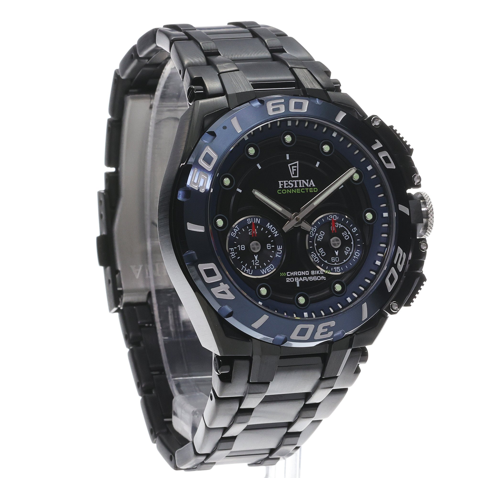 Festina F20762-1 smartwatch czarny sportowy Chrono Bike bransoleta
