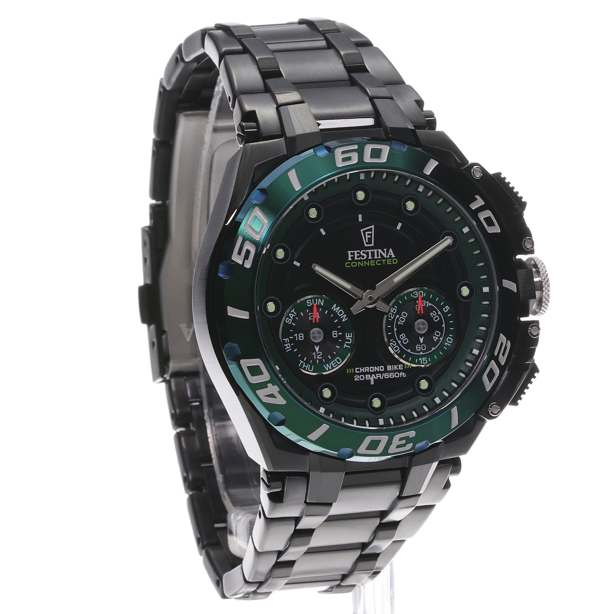 Festina F20762-2 smartwatch czarny sportowy Chrono Bike bransoleta