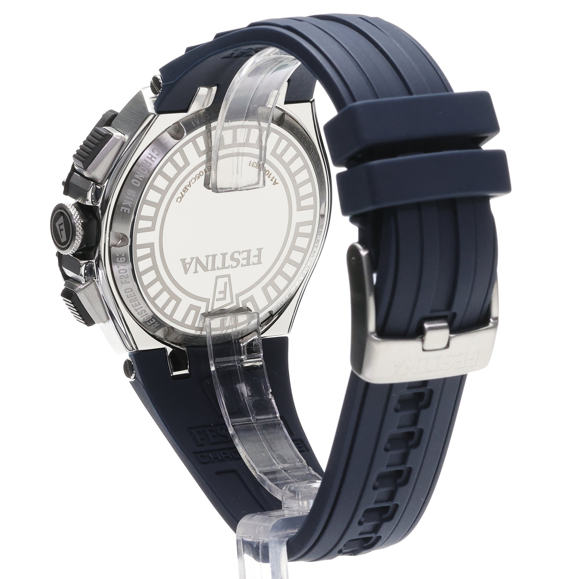 Festina F20763-1 smartwatch srebrny sportowy Chrono Bike pasek