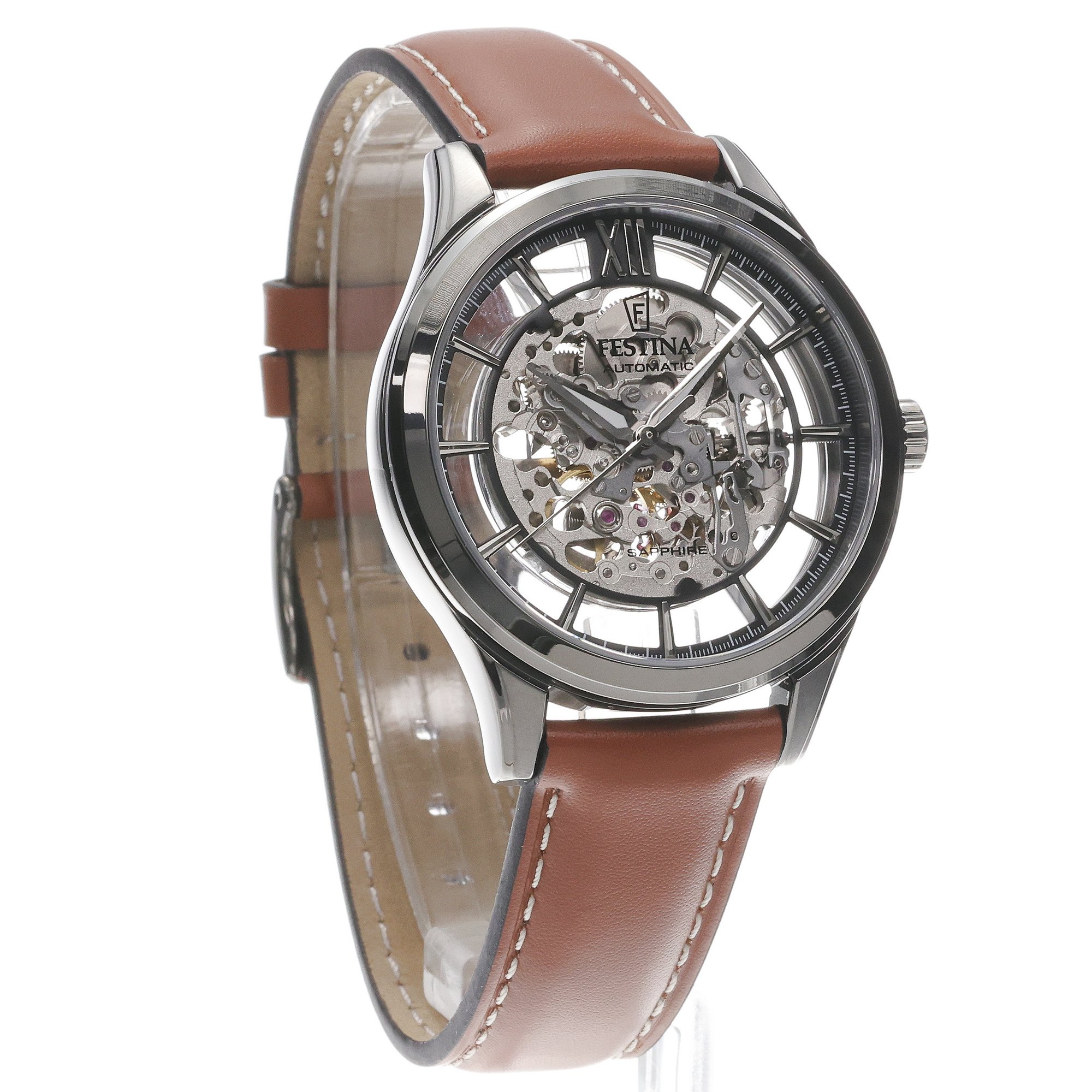 Festina F20794-1 męski zegarek Automatic pasek - miniatura 3