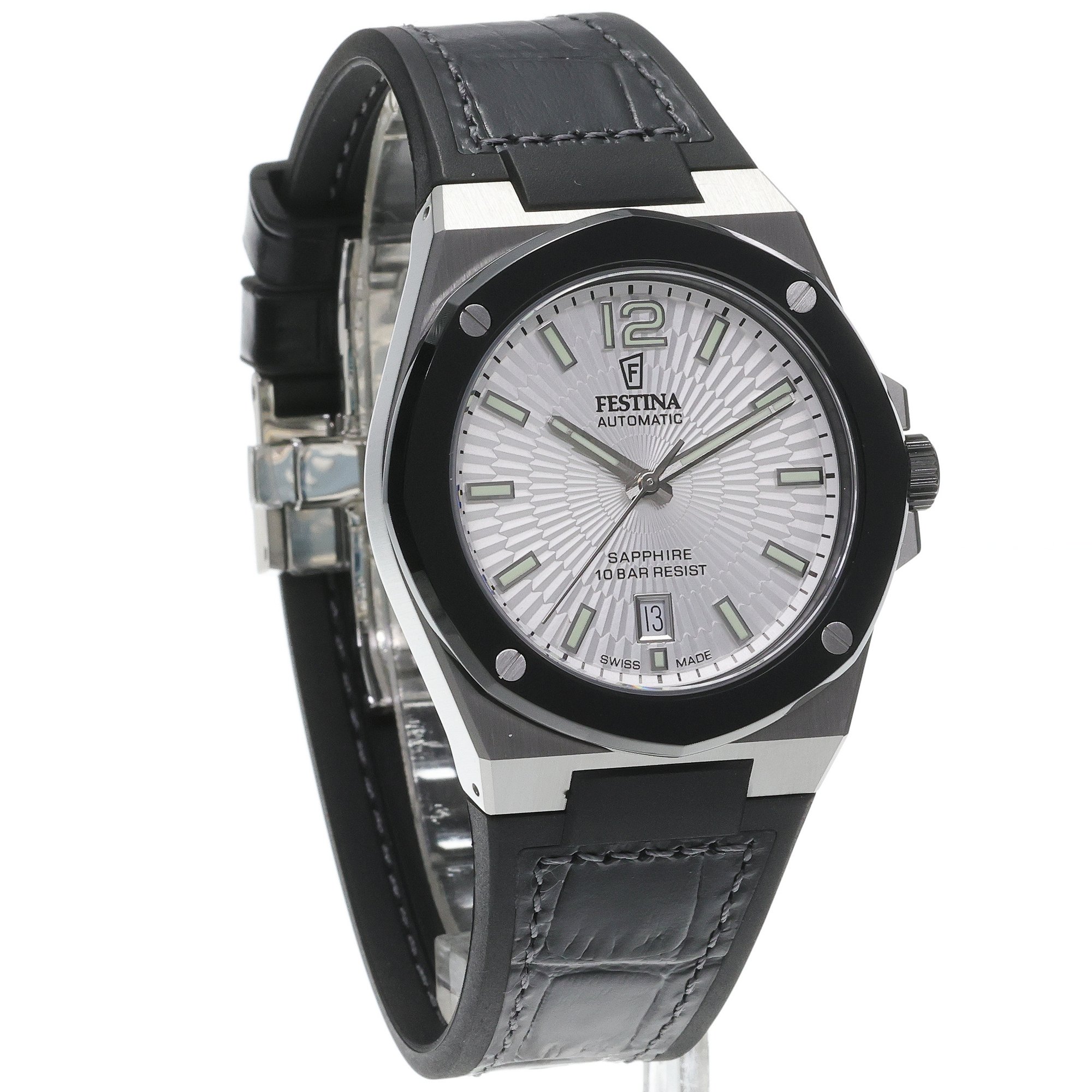 Festina F22005-1 Swiss Made Automatic zegarek klasyczny Swiss Made