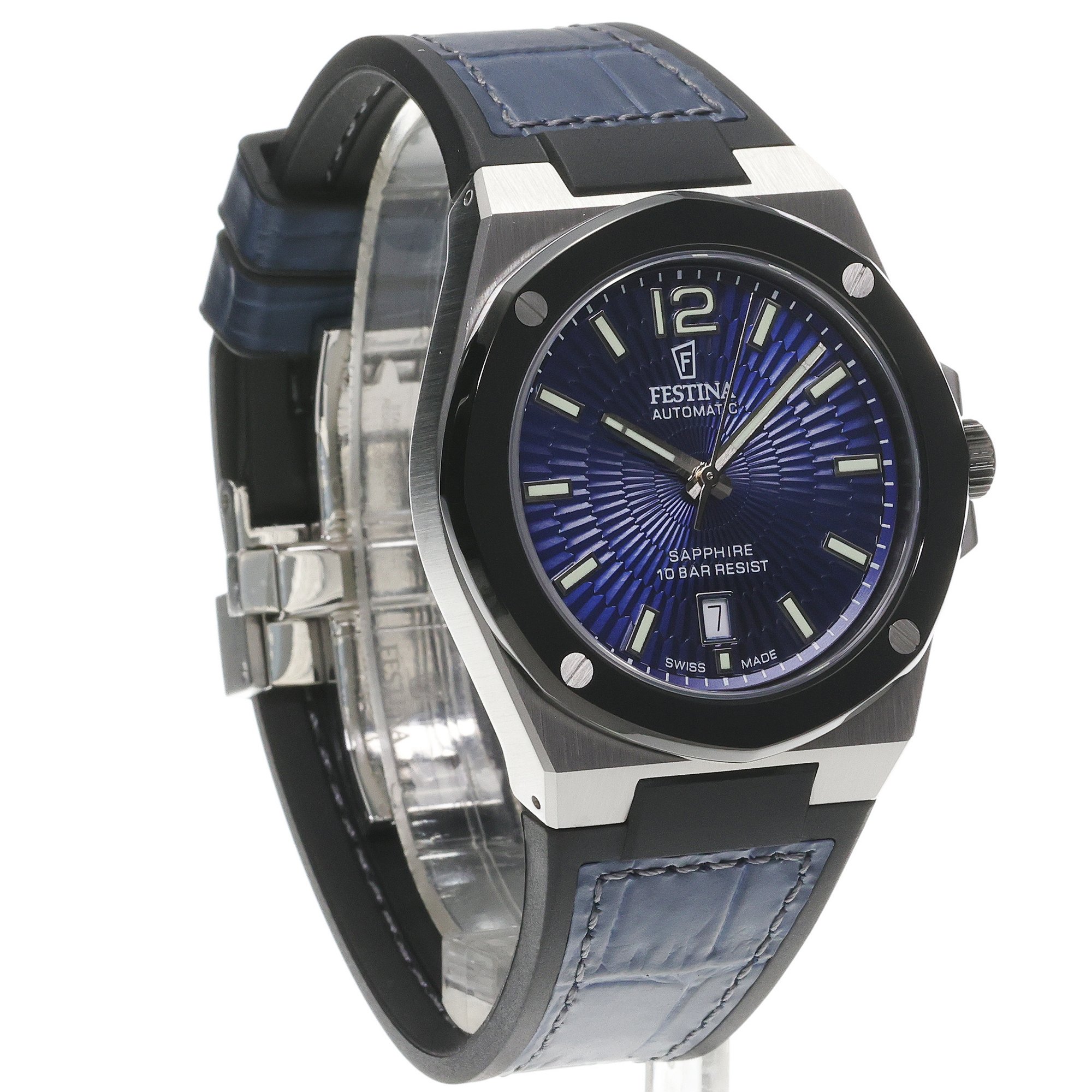 Festina F22005-2 Swiss Made Automatic zegarek klasyczny Swiss Made