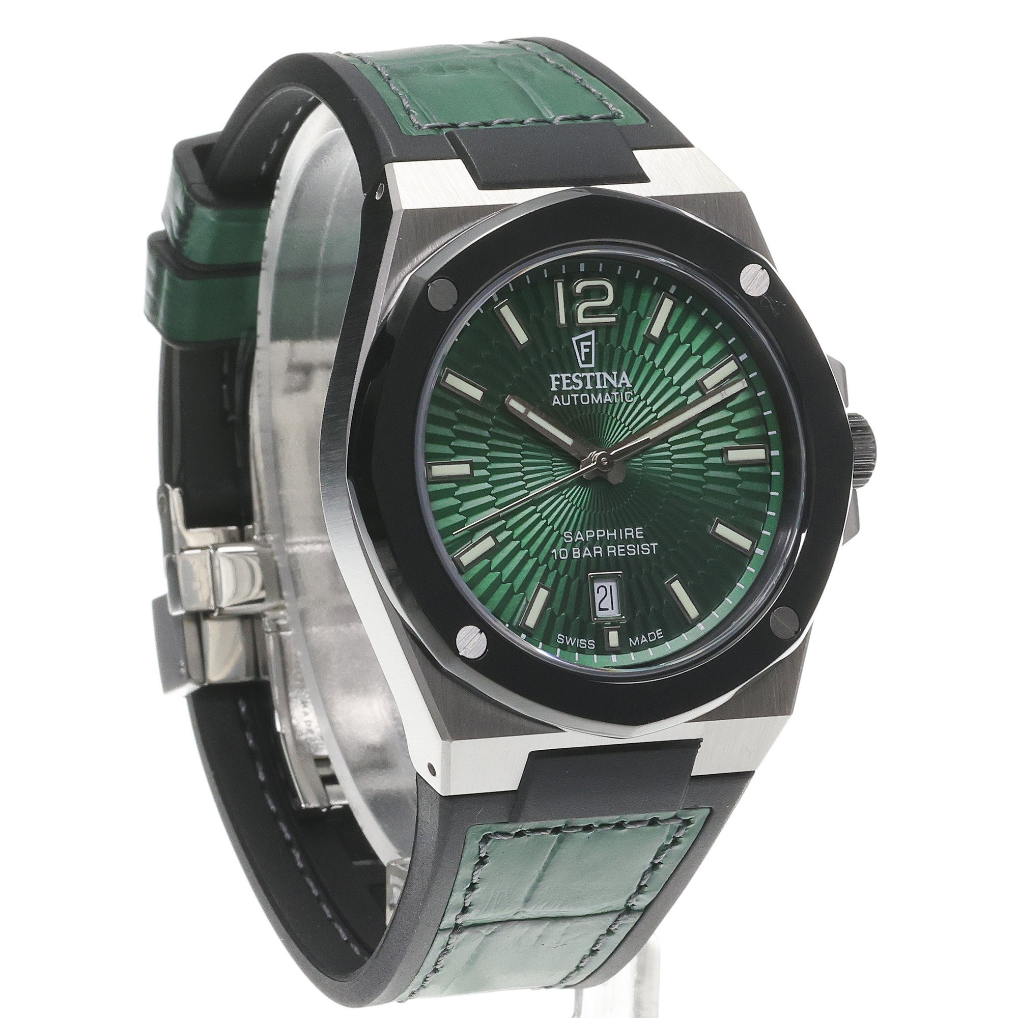 Festina F22005-3 Swiss Made Automatic zegarek klasyczny Swiss Made