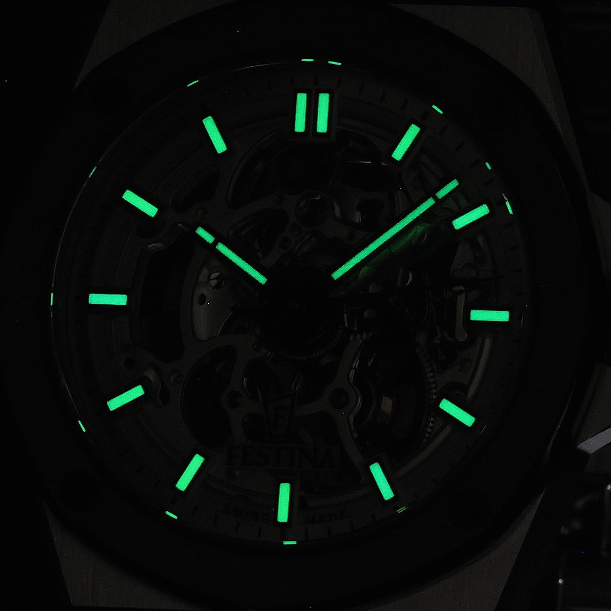 Festina F22008-1 Automatic zegarek męski elegancki szafirowe - miniatura 5