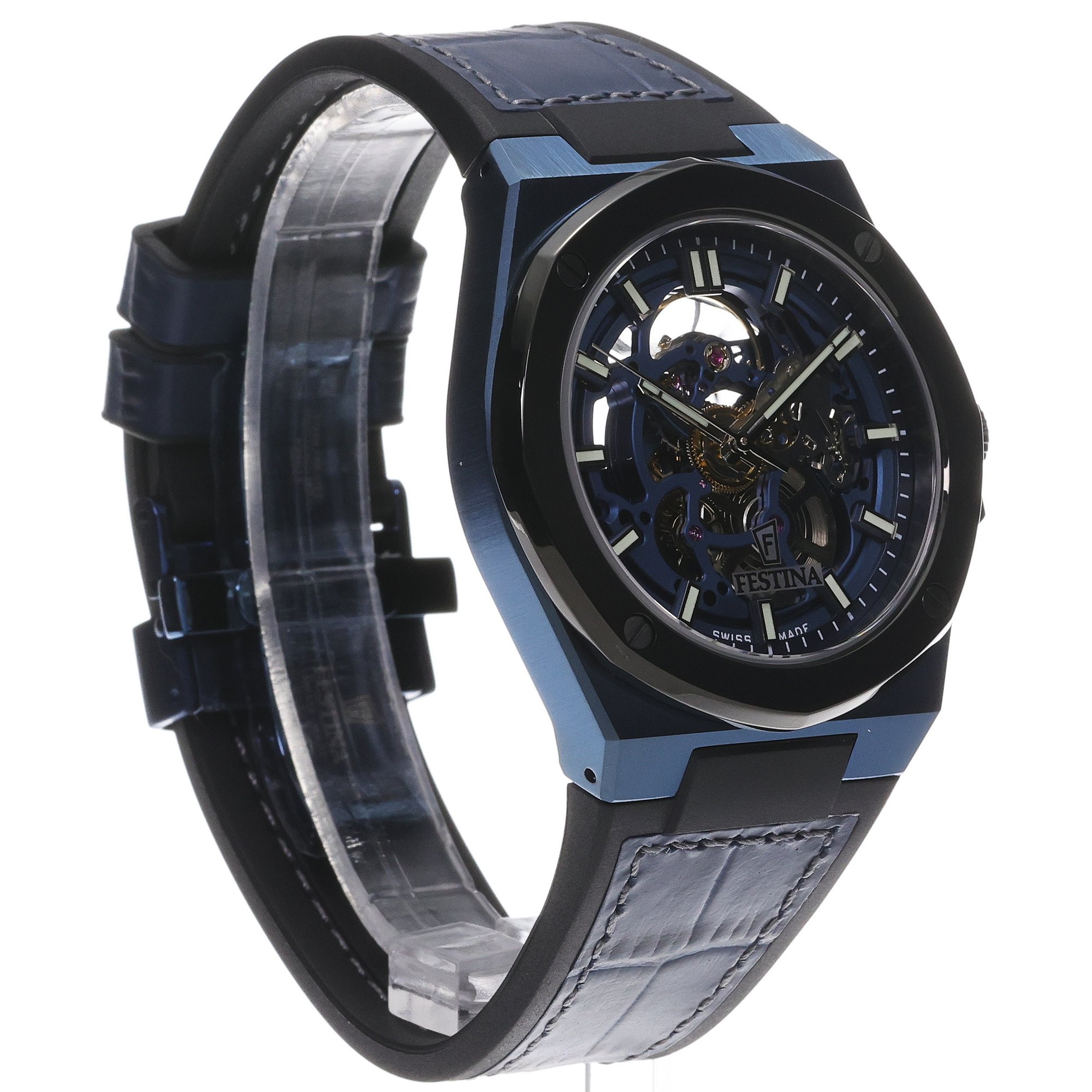 Festina F22011-1 męski zegarek Swiss Made pasek - miniatura 3