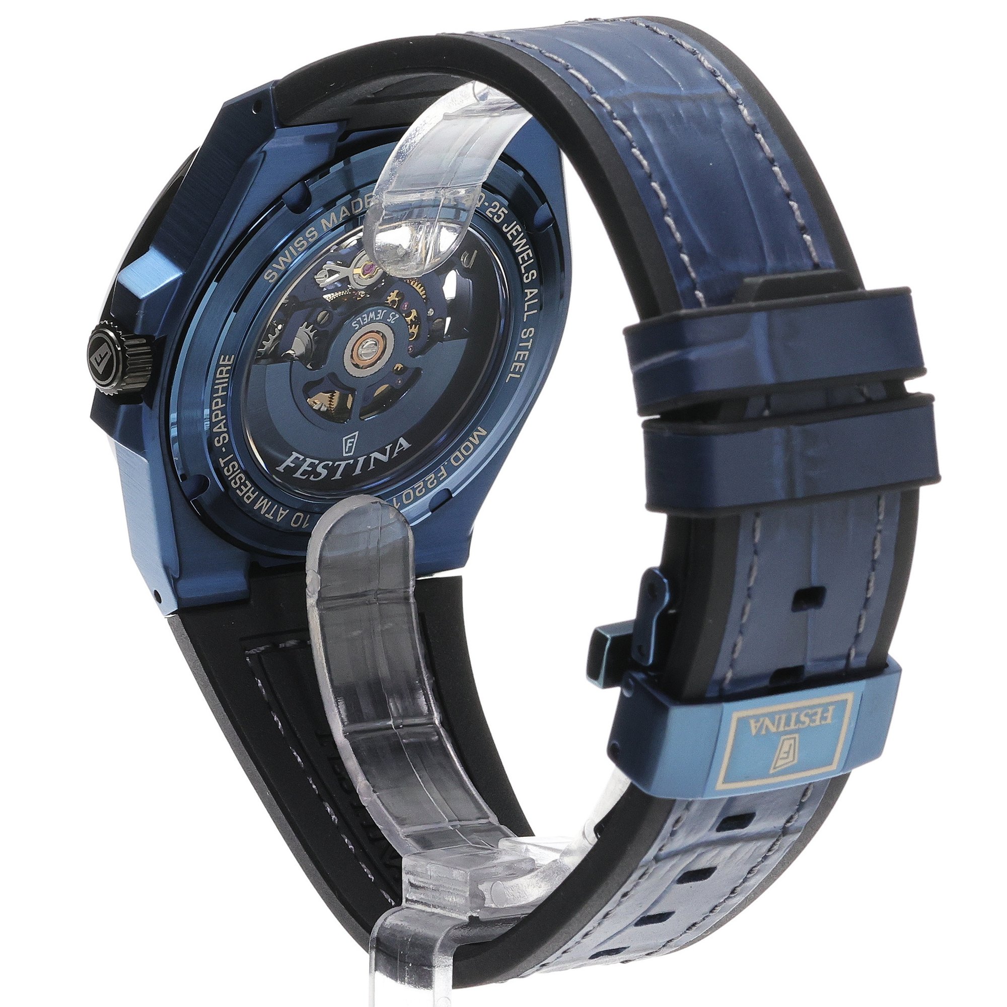 Festina F22011-1 Swiss Made Automatic zegarek klasyczny Swiss Made - miniatura 4