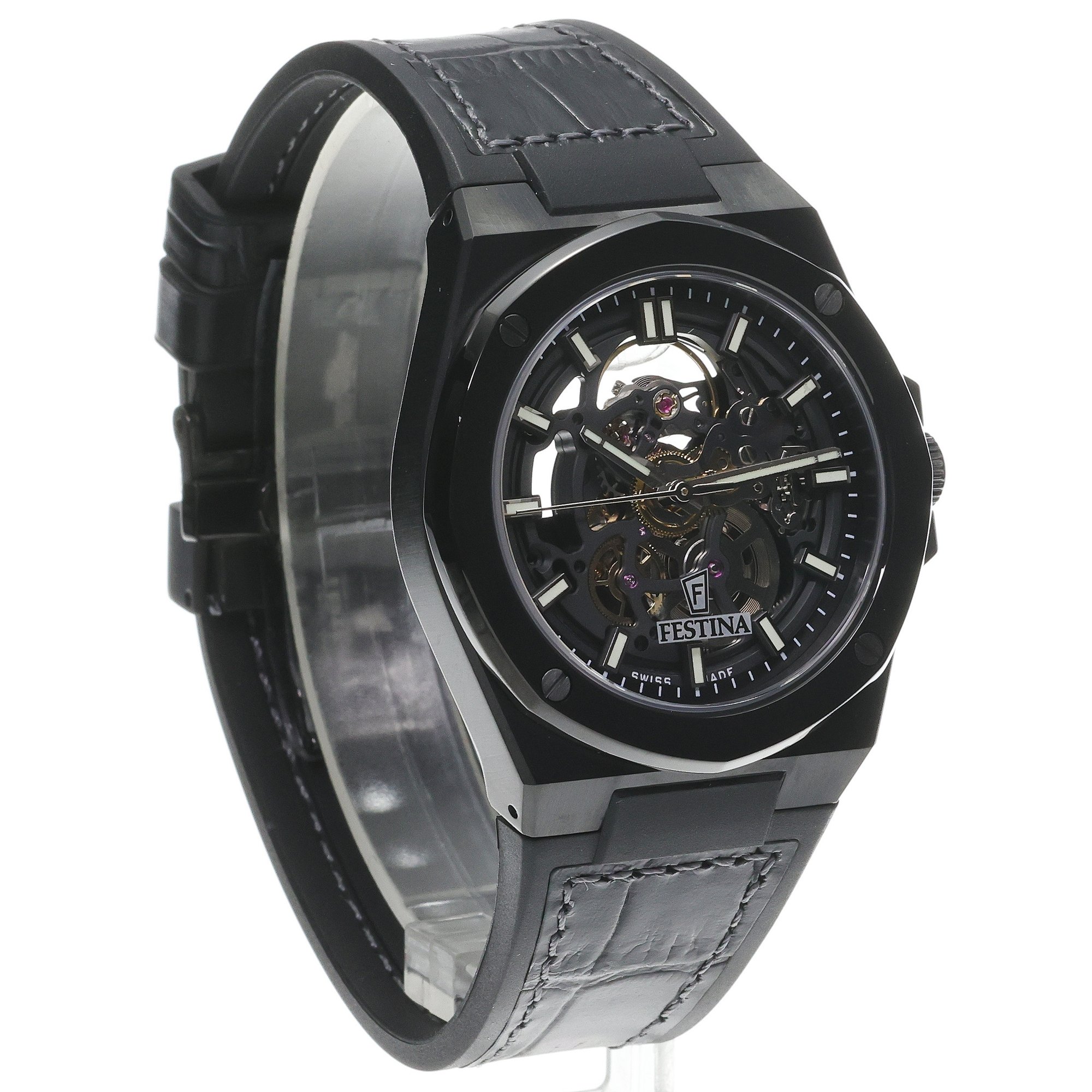Festina F22015-1 męski zegarek Swiss Made pasek - miniatura 3