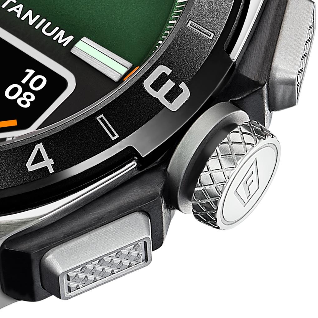 Festina F23000-2 Connected Connected Titanium smartwatch męski sportowy szafirowe