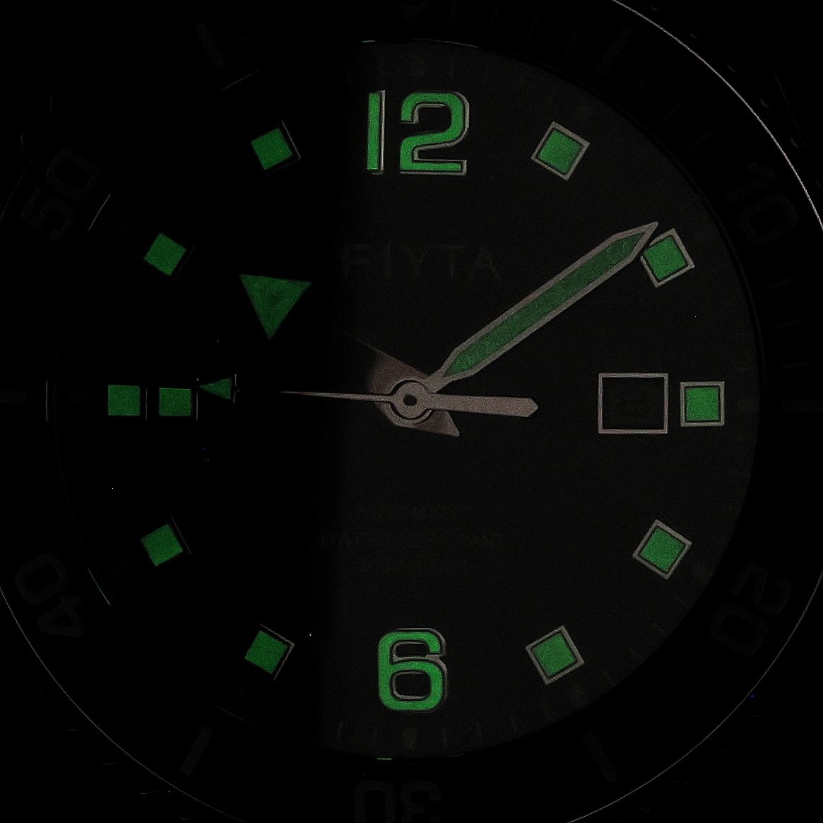 Fiyta DGA33002WBW Męskie Yachtsman Automatic zegarek męski klasyczny szafirowe - miniatura 5