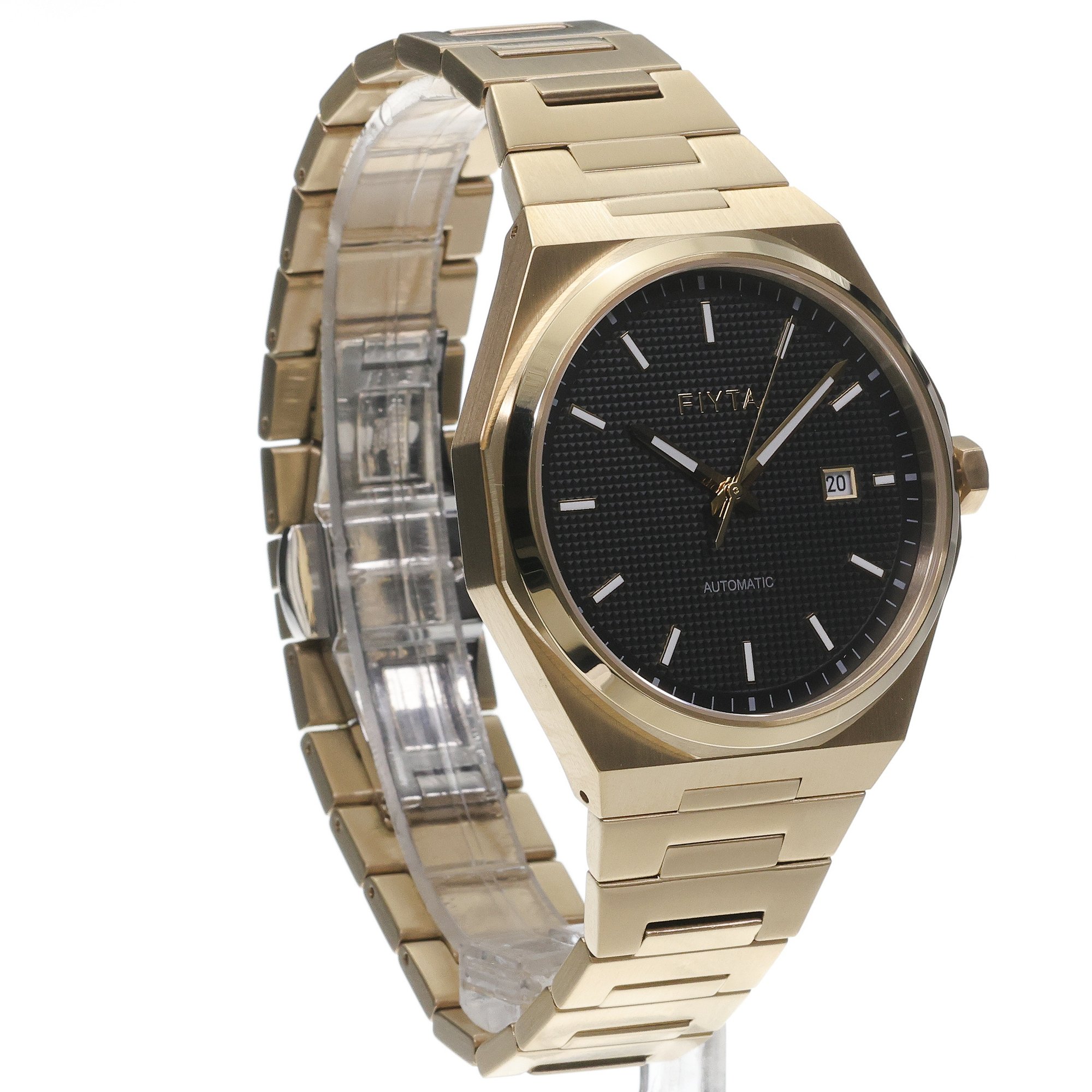 Fiyta DGA802099GBG Classic Automatic Urban Golden Era Męskie klasyczny zegarek złoty