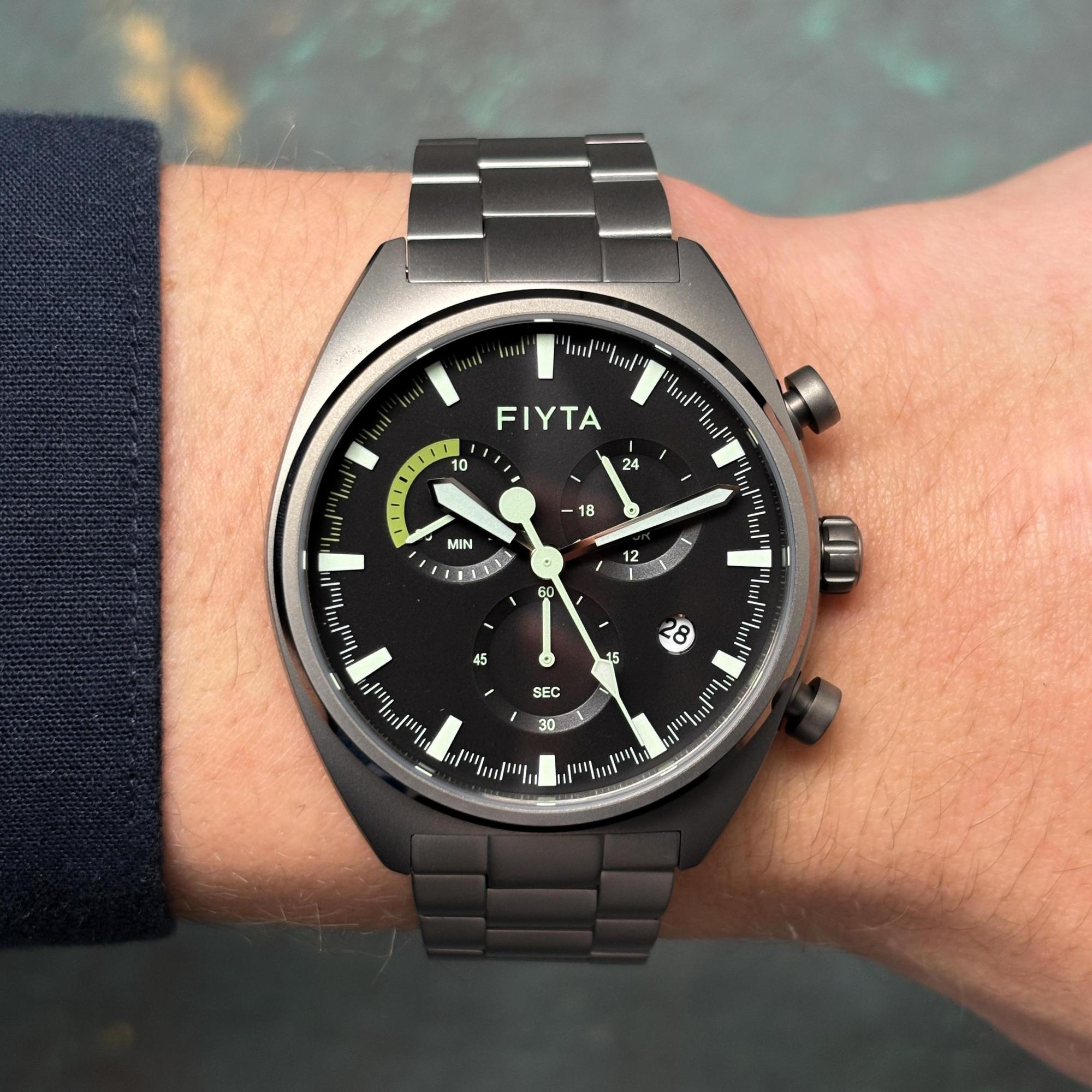 Fiyta G880019QBQ Aeronautic Space Exploration Męskie sportowy zegarek szary