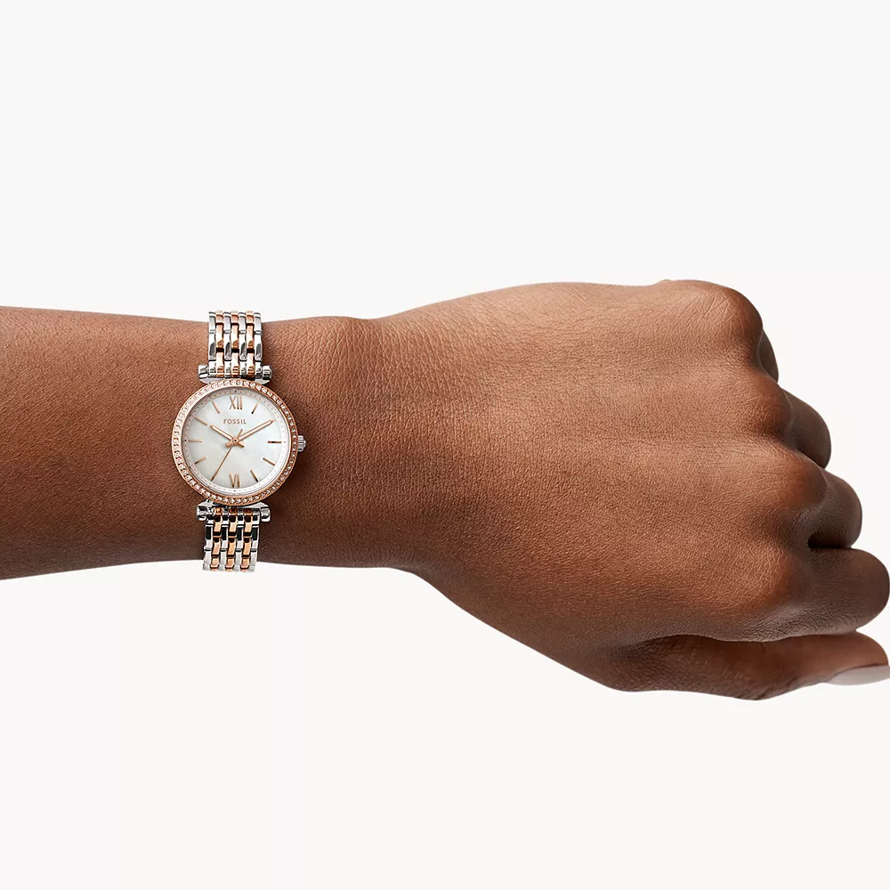 Fossil ES4649 Carlie CARLIE MINI zegarek damski klasyczny mineralne - miniatura 6