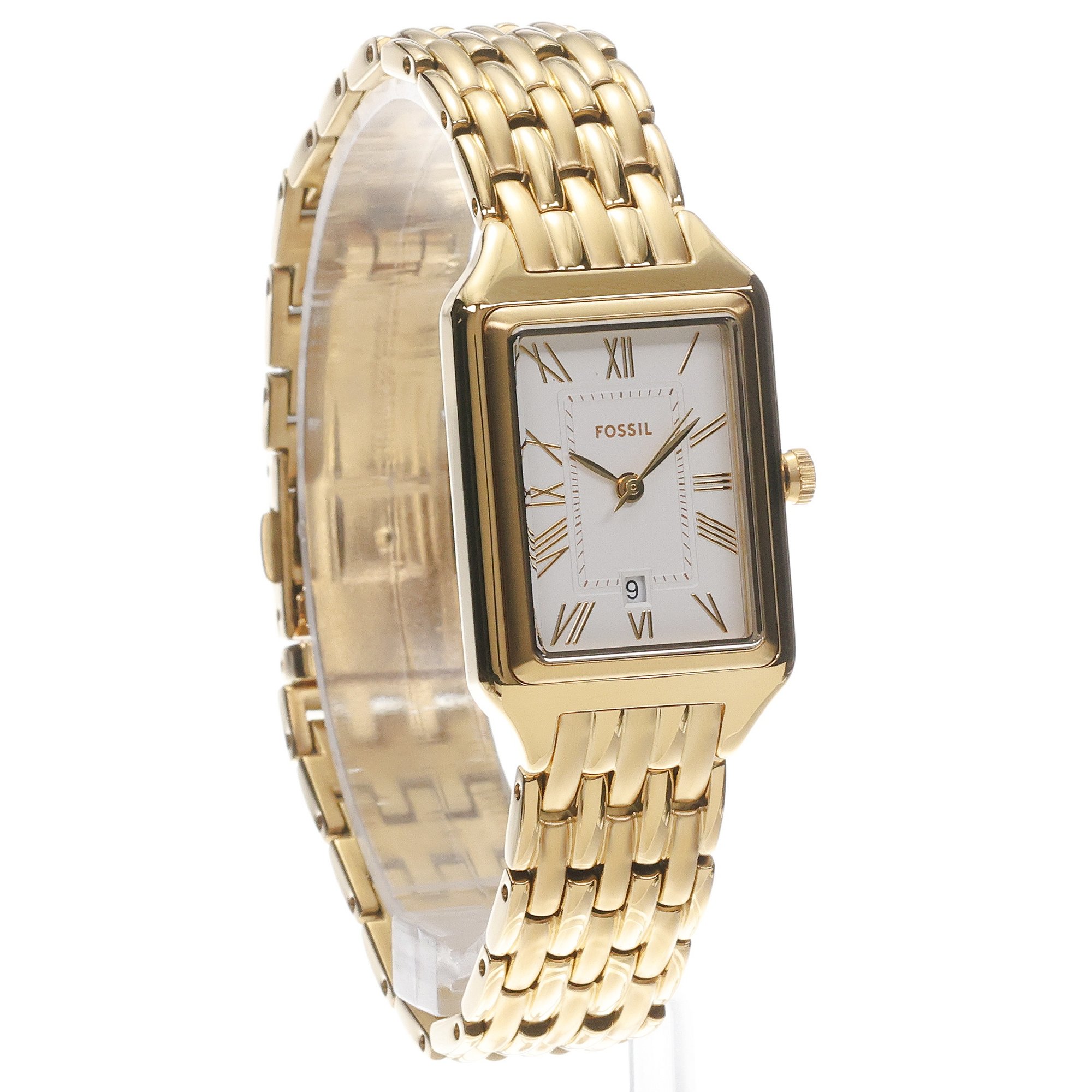 Fossil ES5220 Damskie RAQUEL Gold Stainless Steel 23mm zegarek damski klasyczny mineralne - miniatura 3