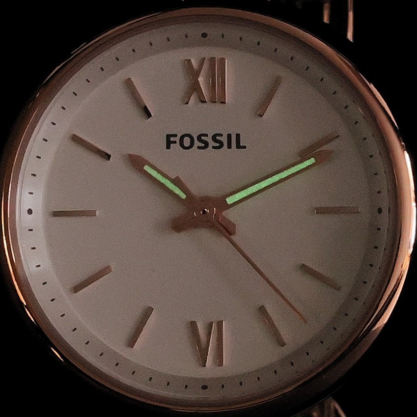 Fossil ES5273 Damskie CARLIE SIGNATURE CHAIN Gold Stainless Steel 30mm zegarek damski klasyczny mineralne - miniatura 5