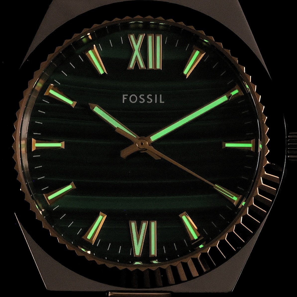 Fossil ES5334 SCARLETTE Bicolor Stainless Steel 38mm Damskie klasyczny zegarek srebrny - miniatura 5