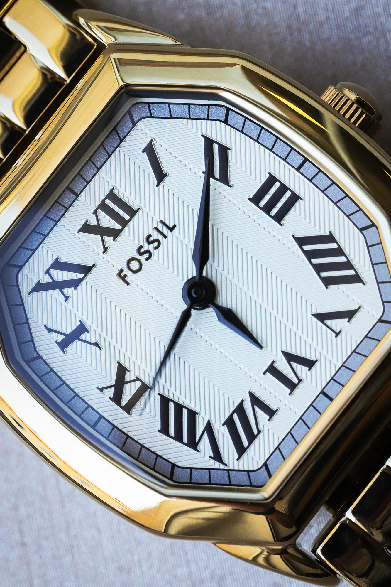 Fossil ES5361 Damskie HARLOW Gold Stainless Steel 27mm zegarek damski klasyczny mineralne - miniatura 7