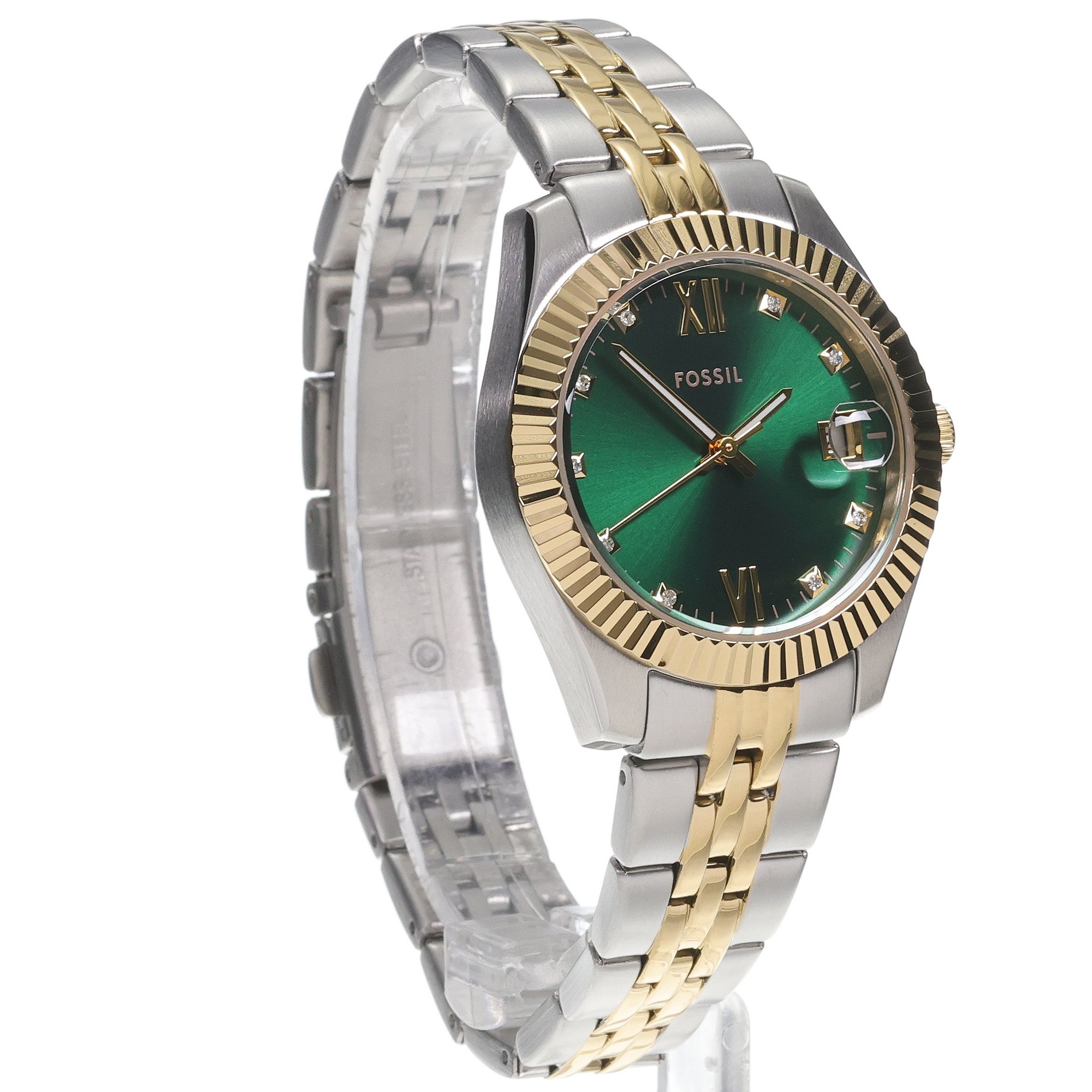 Fossil ES5388 zegarek srebrny elegancki Damskie bransoleta - miniatura 3