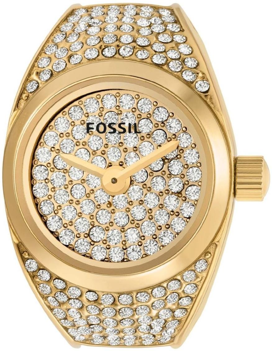 Watch Ring Two-Hand Gold-Tone Stainless Steel Fossil ES5392 