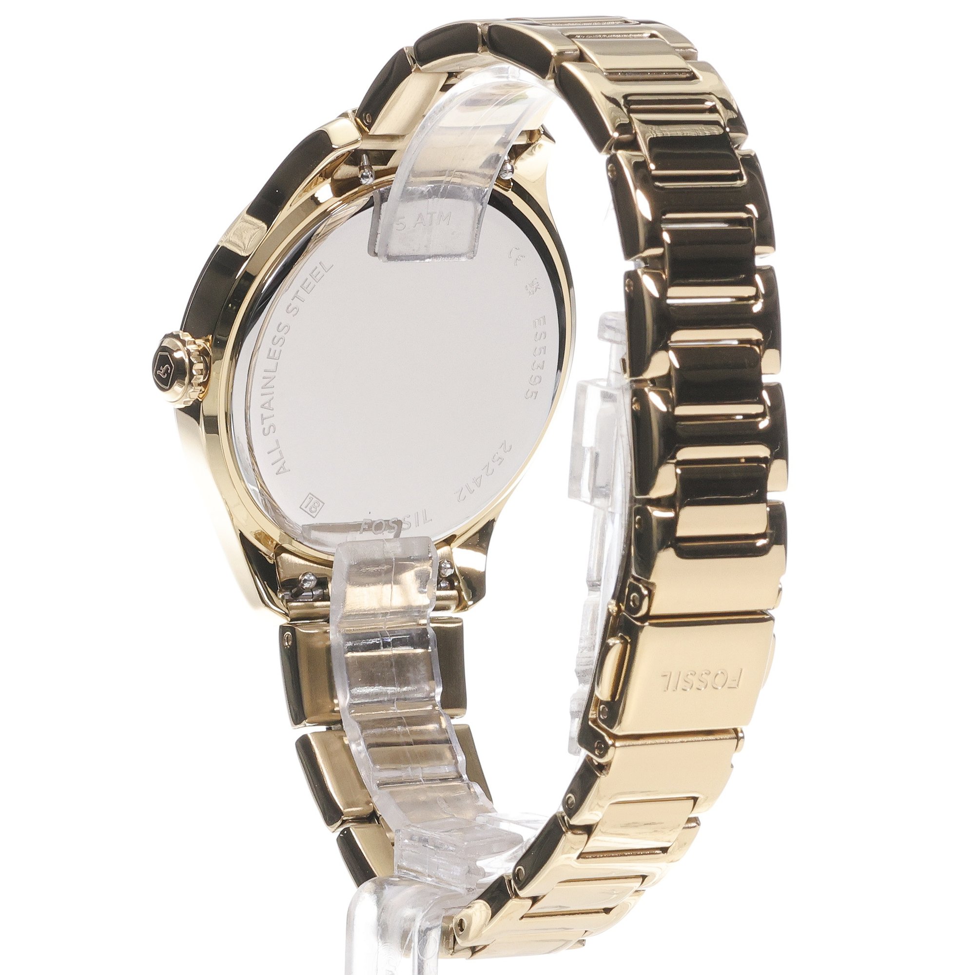 Fossil ES5395 Gilmore Gold Stainless Steel 38mm Fossil klasyczny zegarek złoty - miniatura 4