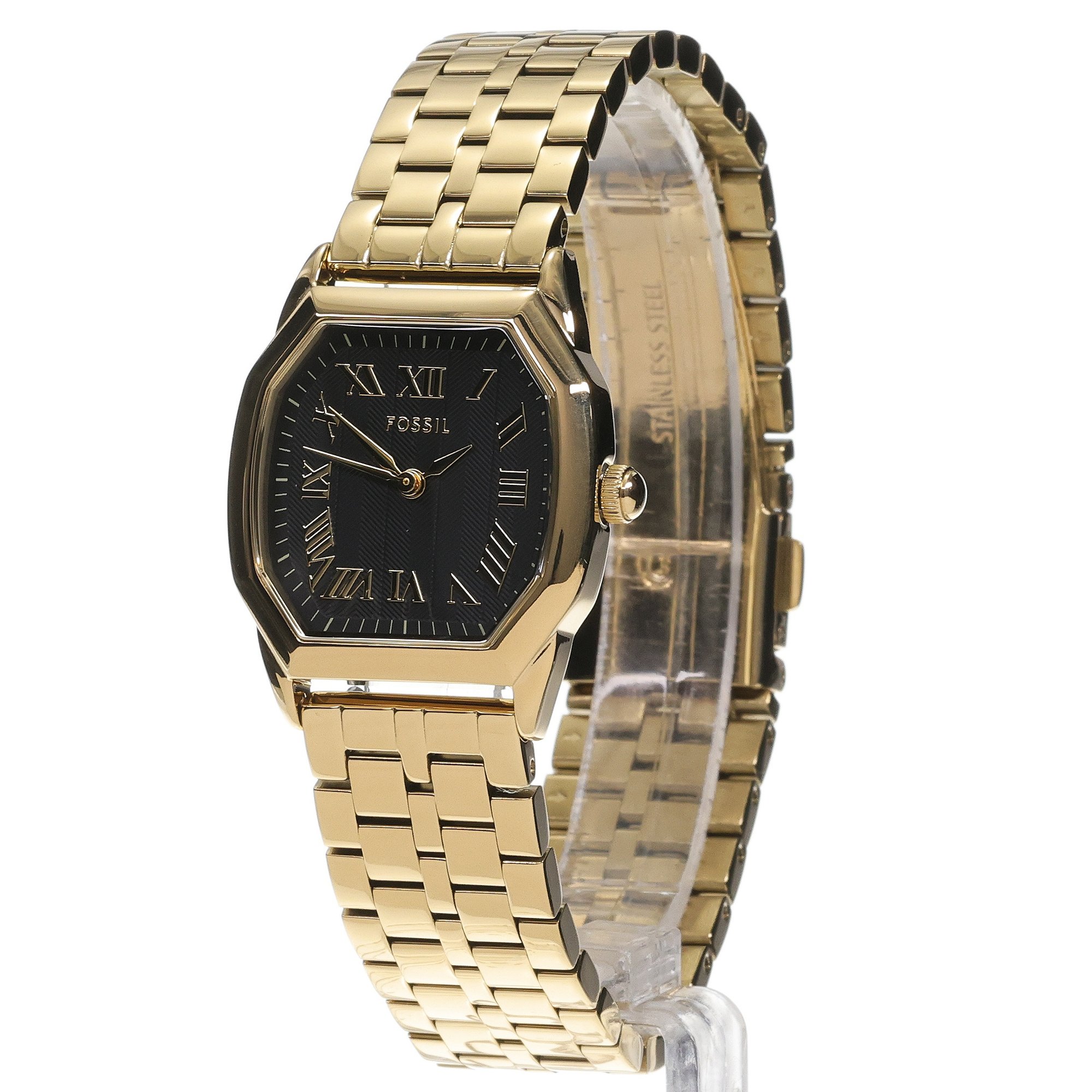 Fossil ES5433 zegarek złoty klasyczny Fossil bransoleta - miniatura 2