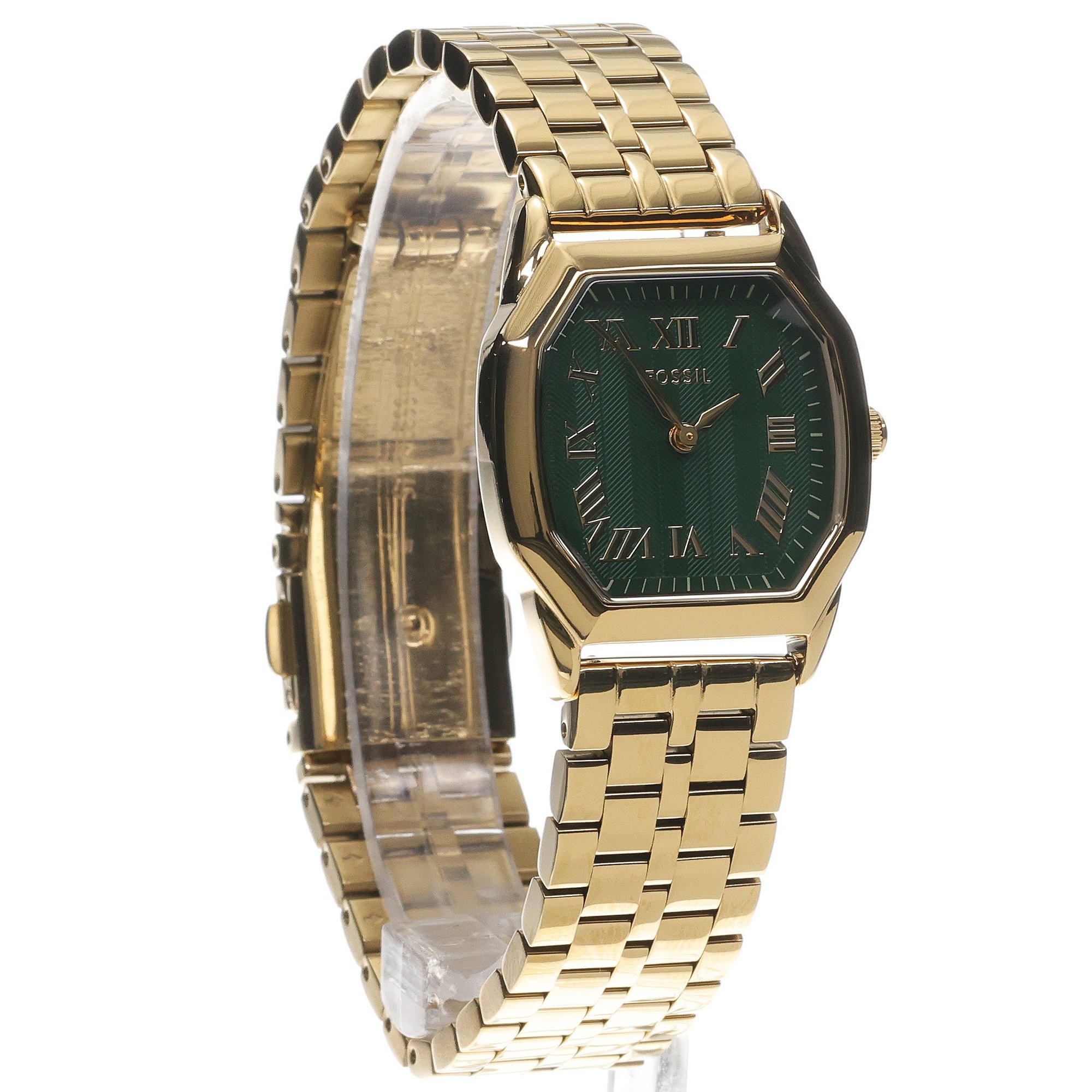 Fossil ES5451 HARLOW Green Gold Damskie klasyczny zegarek złoty - miniatura 3