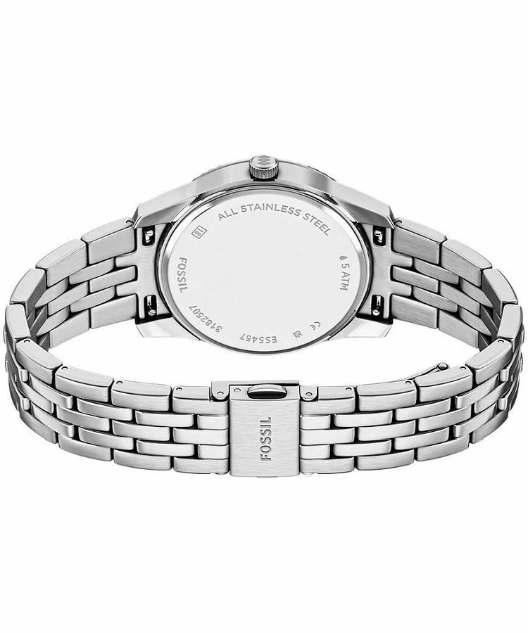 Fossil ES5457 zegarek srebrny fashion-modowy Damskie bransoleta