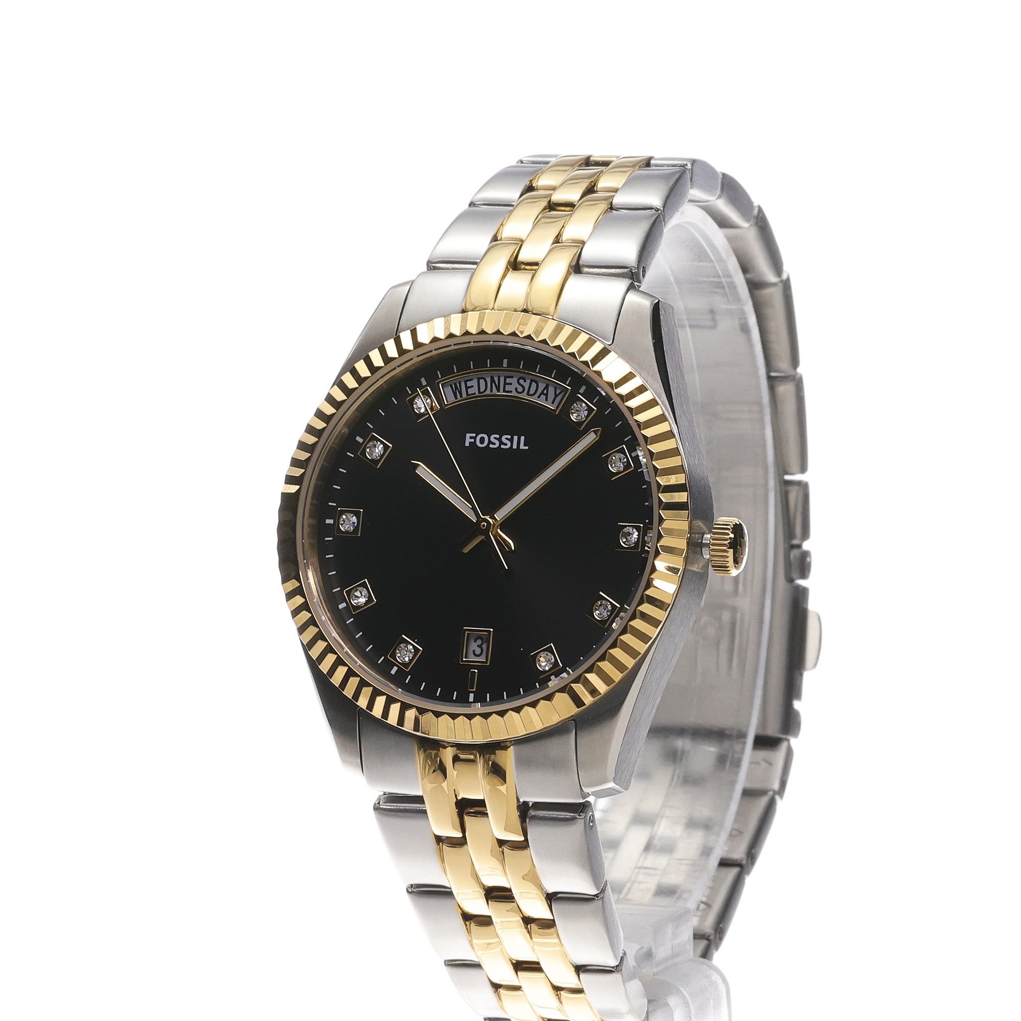 Fossil ES5458 zegarek damski Damskie srebrny