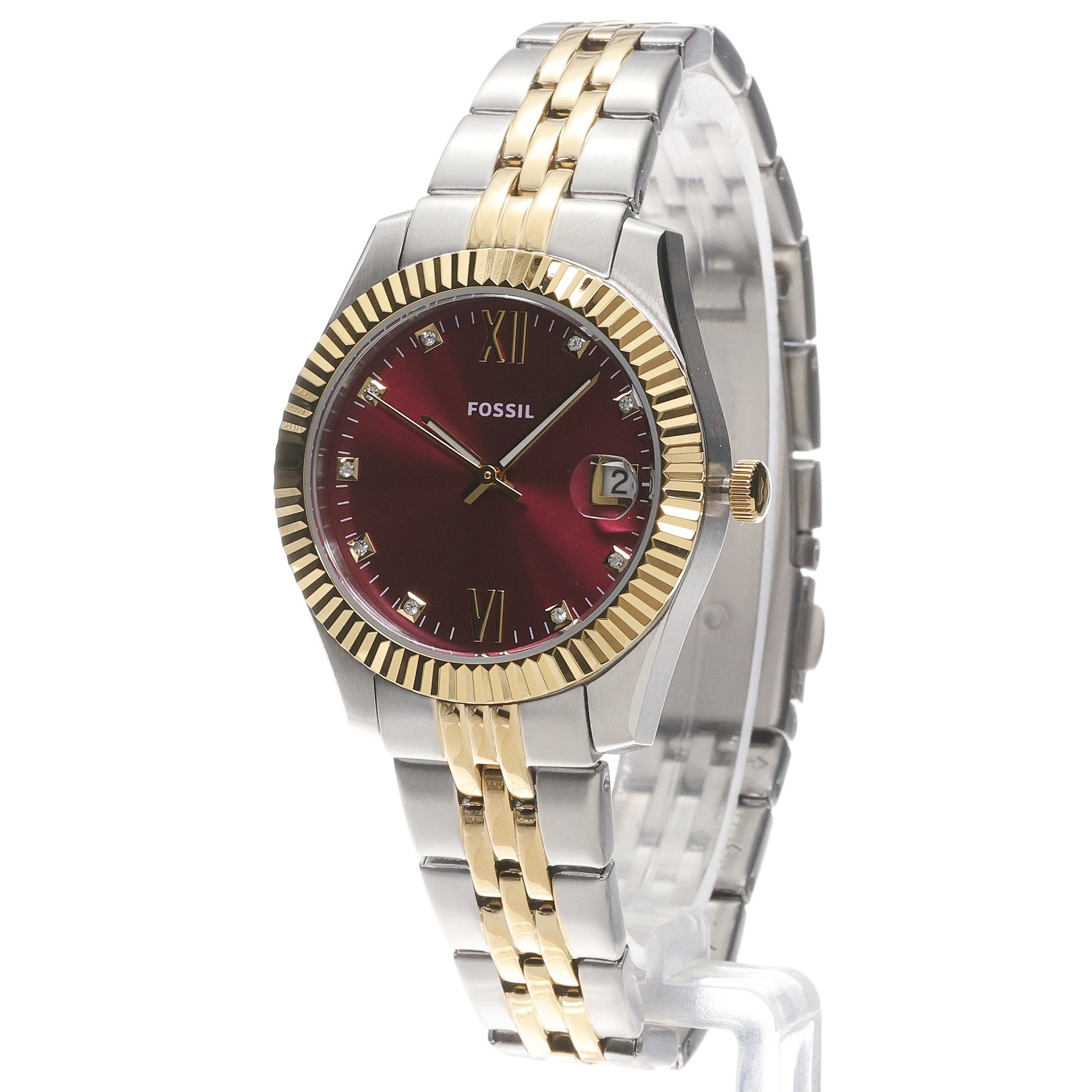 Fossil ES5461 Scarlette Scarlette elegancki zegarek srebrny
