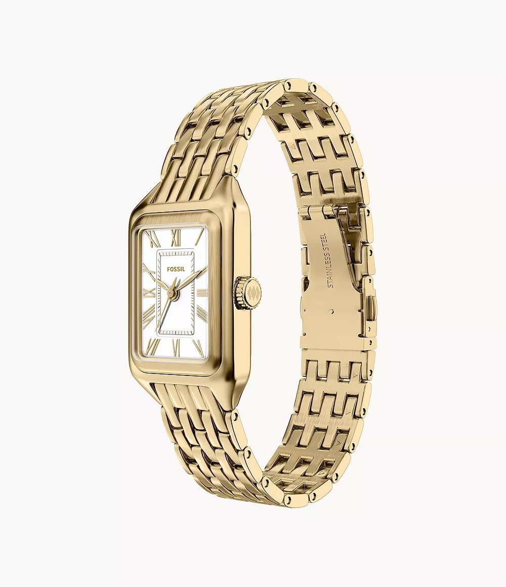 Fossil ES5467 zegarek złoty klasyczny Damskie bransoleta - miniatura 7
