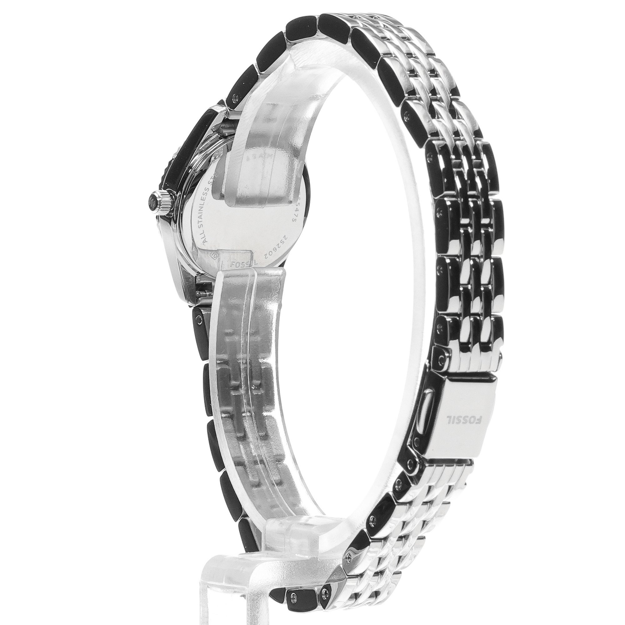 Fossil ES5475 Scarlette Mini Damskie klasyczny zegarek srebrny