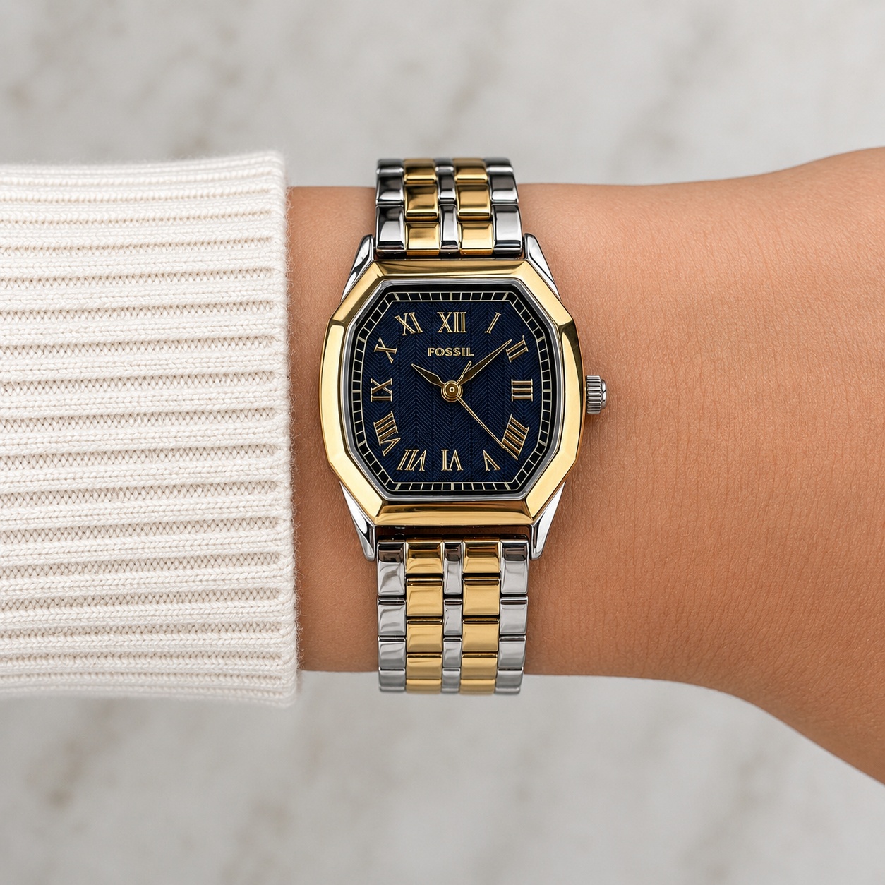 Fossil ES5480 Damskie Harlow zegarek damski fashion-modowy mineralne - miniatura 10