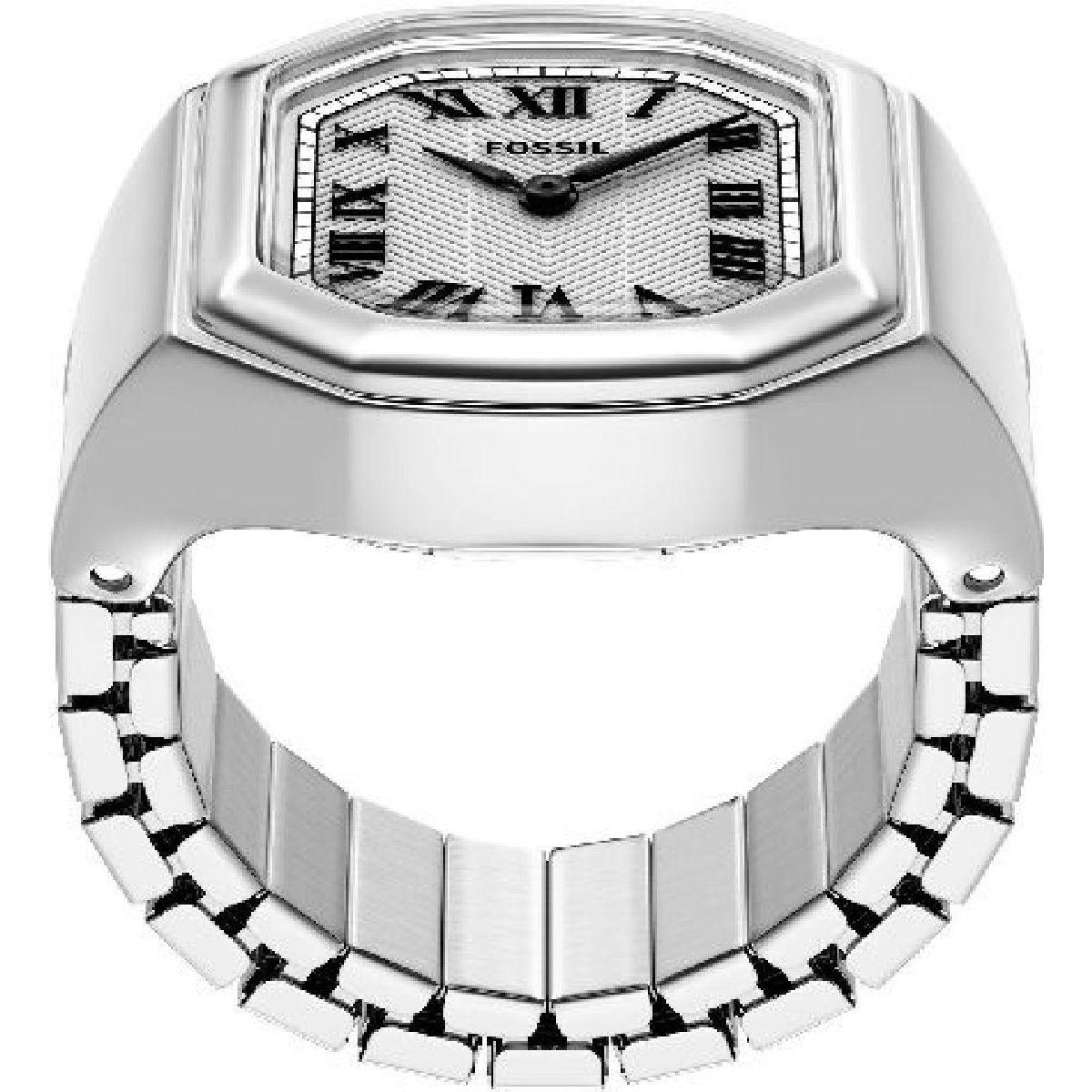 Fossil ES5482 Damskie w formie pierścionka Harlow zegarek damski fashion-modowy mineralne - miniatura 6