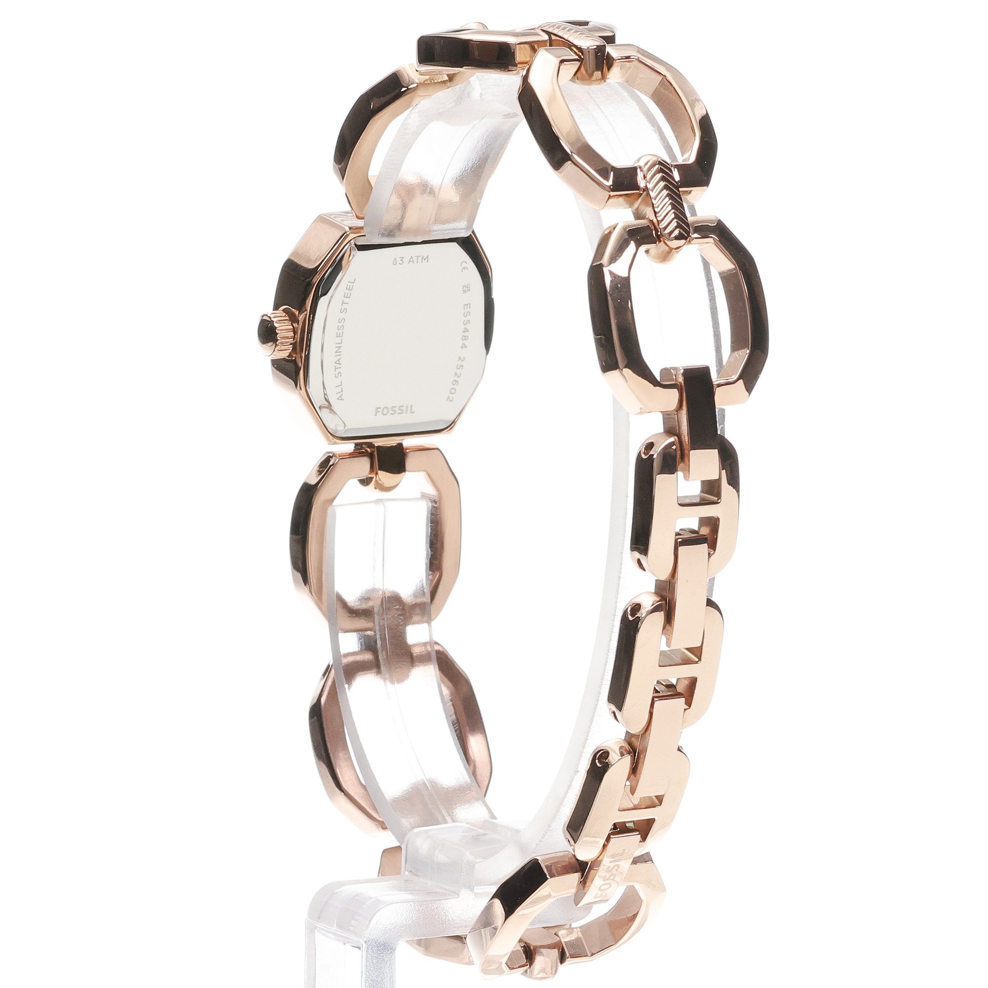 Fossil ES5484 Harlow Mini Damskie fashion-modowy zegarek różowe złoto - miniatura 4