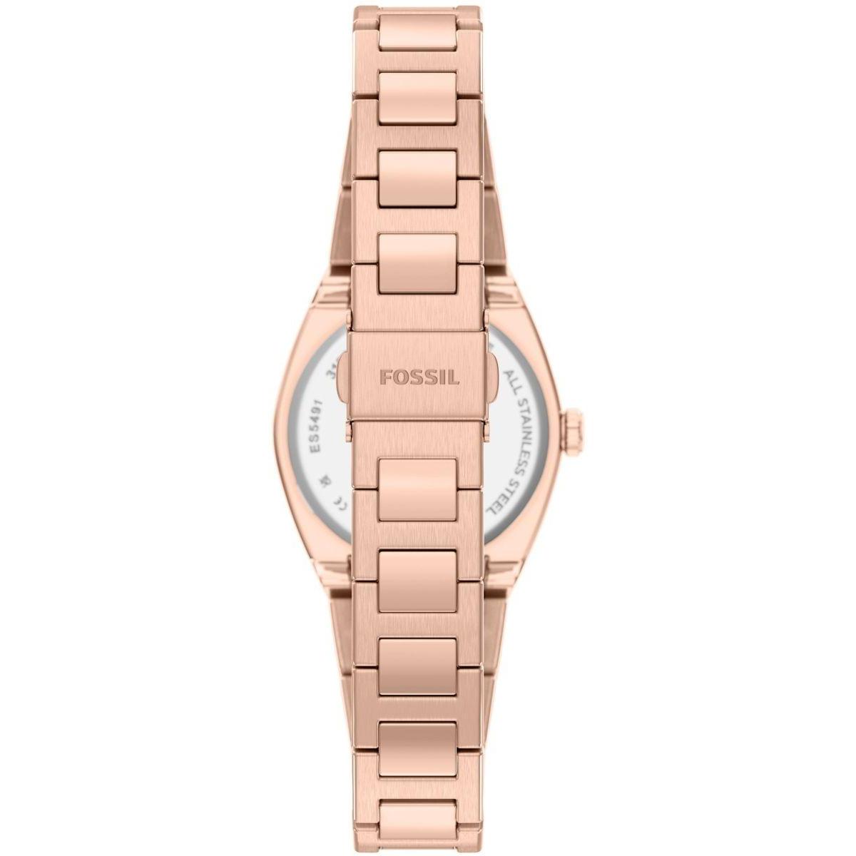 Fossil ES5491 zegarek damski Damskie różowe złoto - miniatura 10