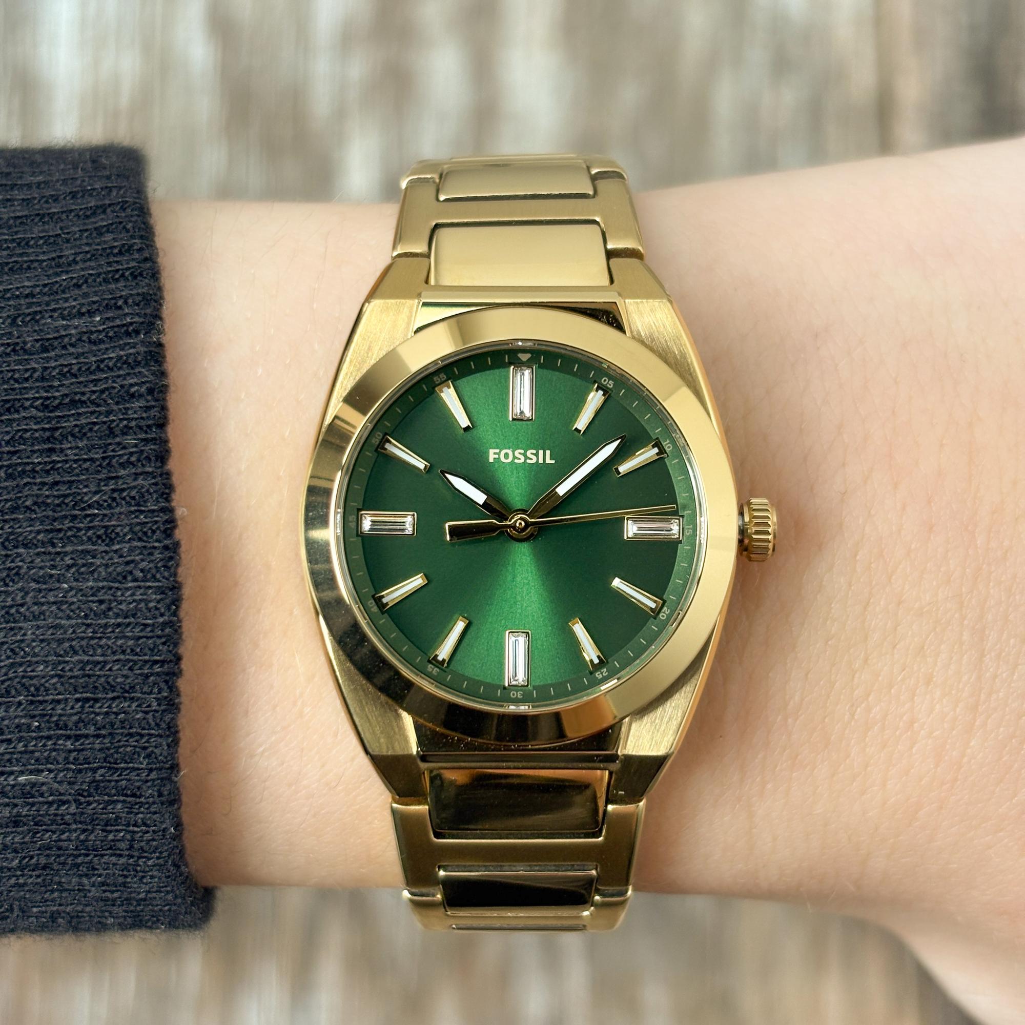 Fossil ES5493 zegarek damski Damskie złoty - miniatura 11
