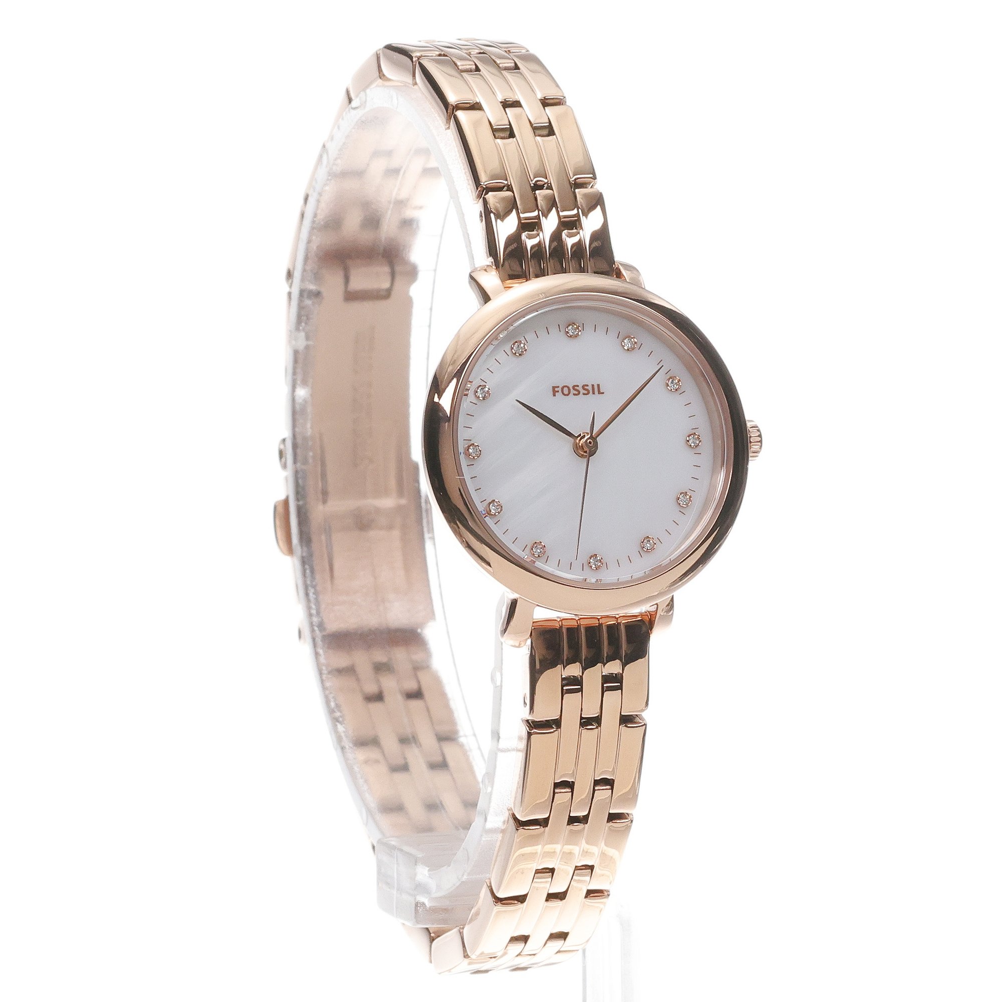 Fossil ES5502 zegarek damski Damskie różowe złoto - miniatura 3