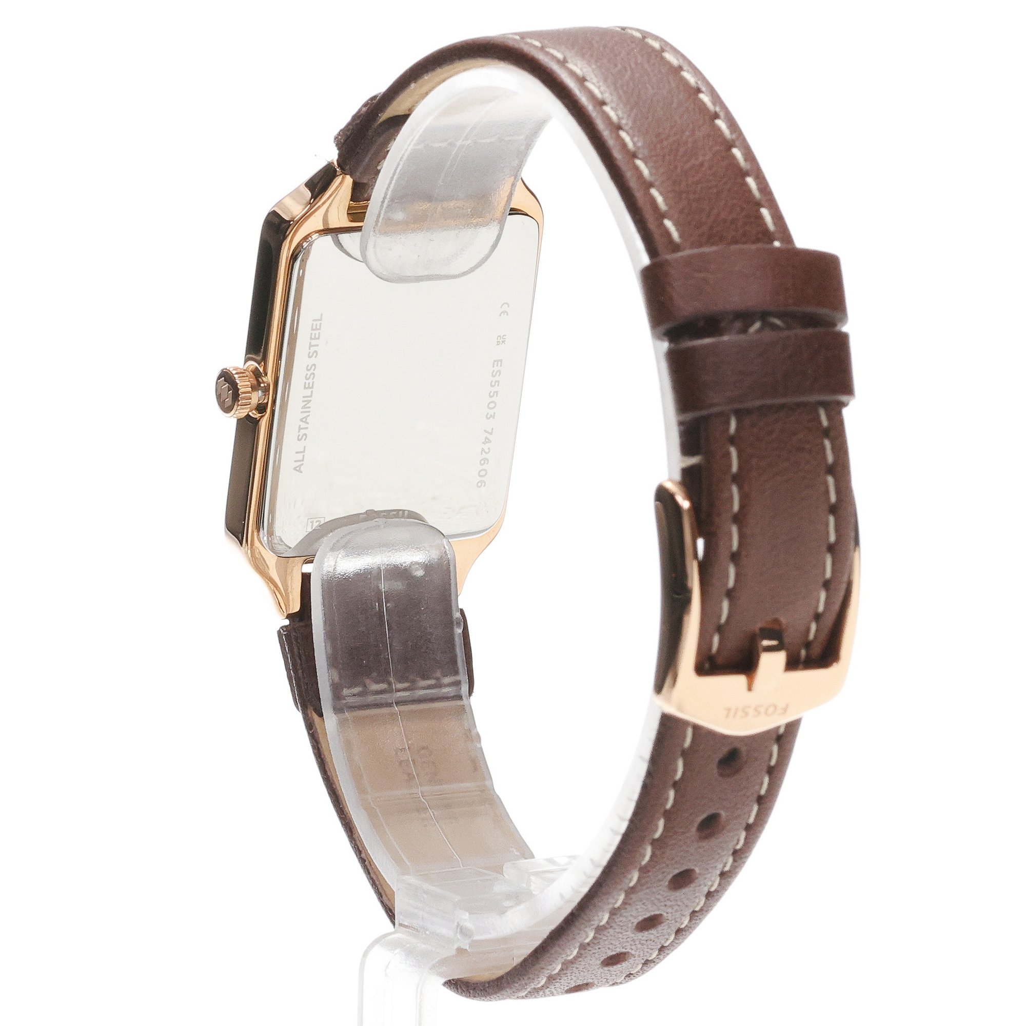 Fossil ES5503 Raquel Damskie klasyczny zegarek różowe złoto