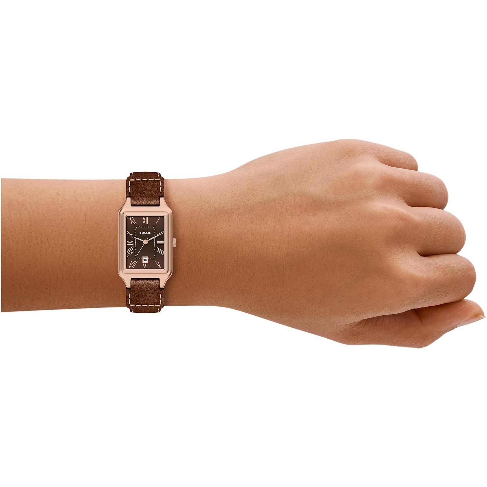 Fossil ES5503 zegarek damski Damskie różowe złoto - miniatura 11
