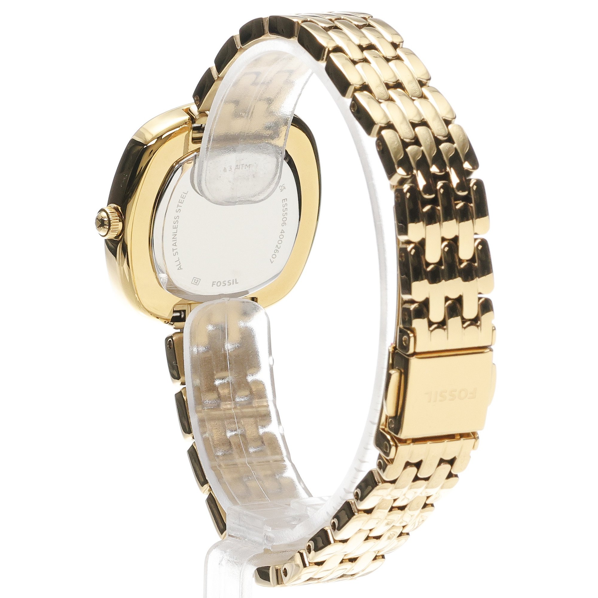 Fossil ES5506 Genevieve Damskie klasyczny zegarek złoty