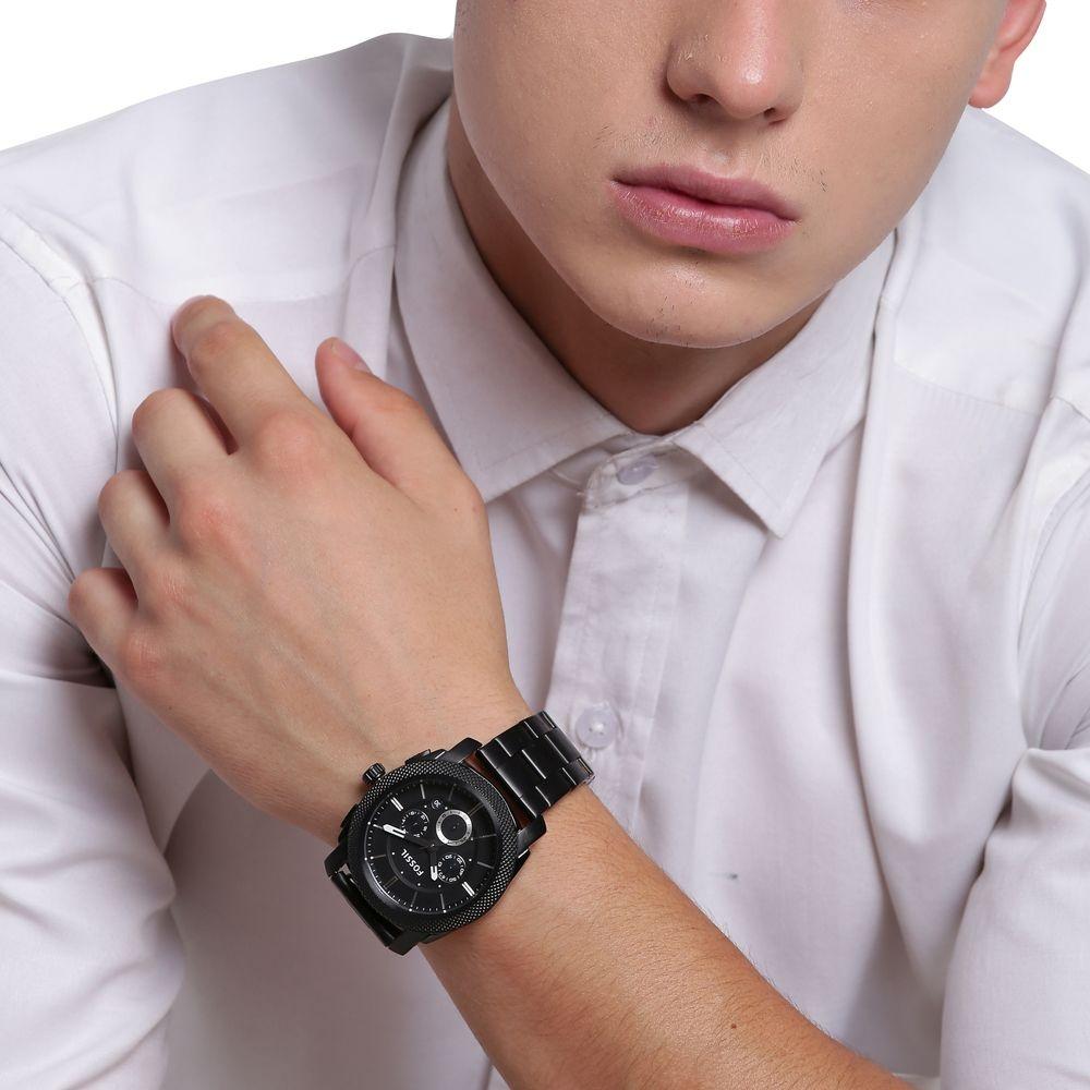 Fossil FS4552 zegarek męski klasyczny Machine bransoleta