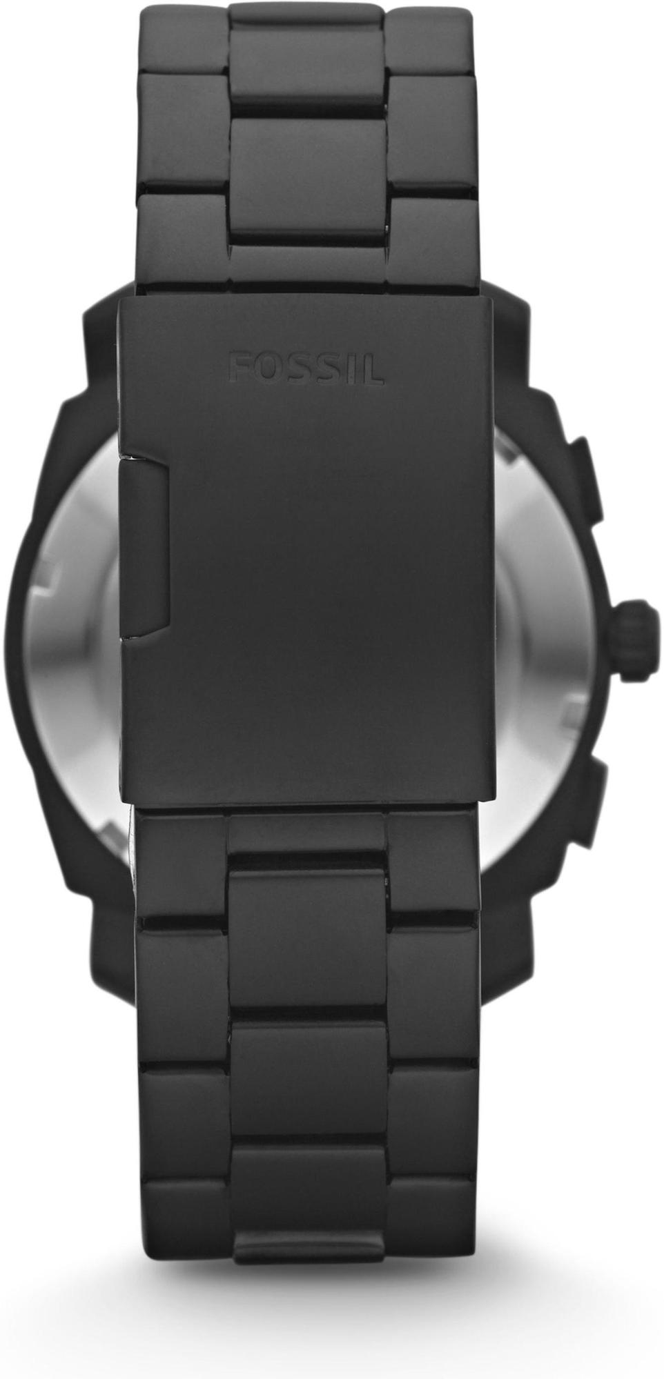 Fossil FS4682 MACHINE Mens Dress fashion-modowy zegarek czarny - miniatura 9